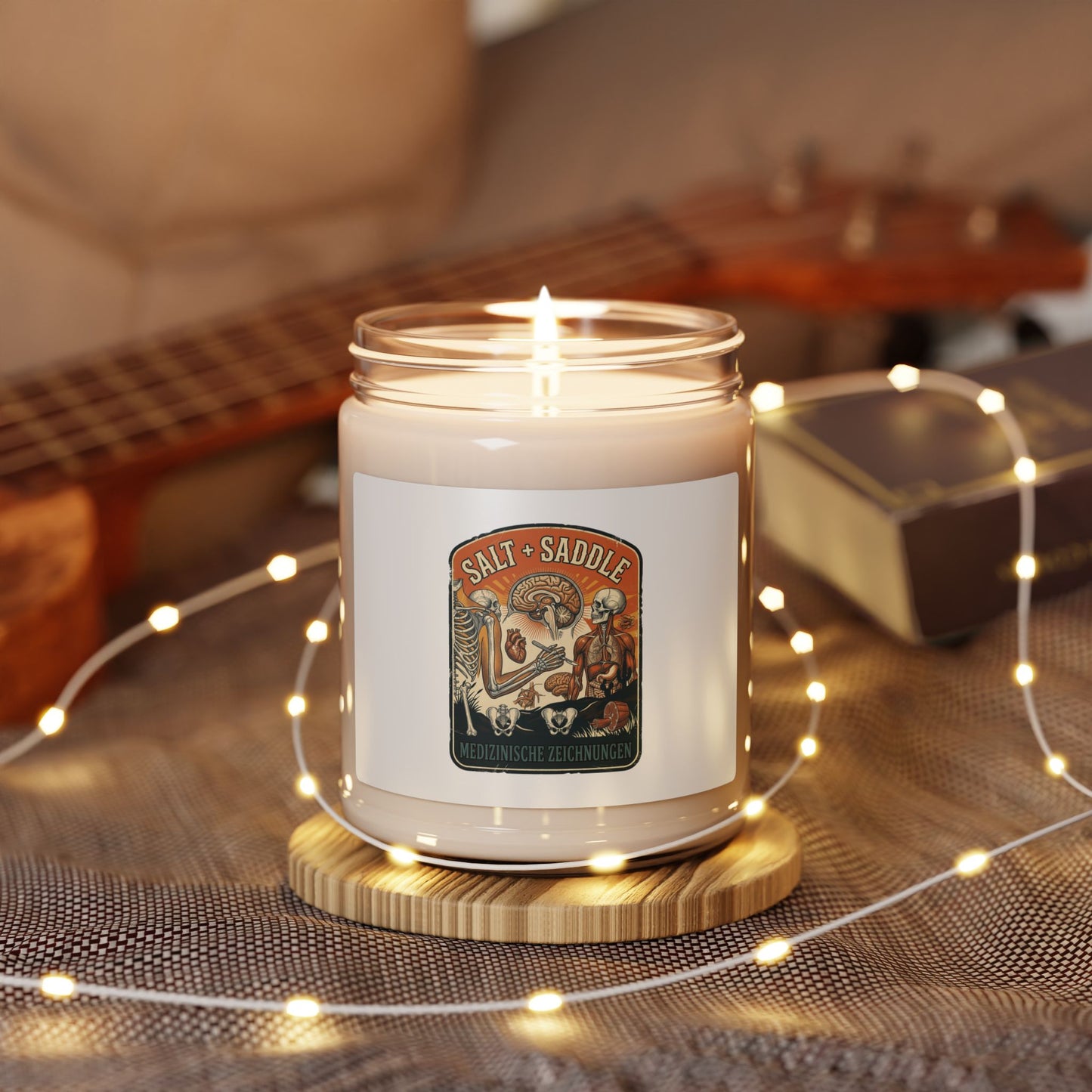 Coastal Cowgirl Soy Candle, Country Aesthetic | Rustic Western Chic