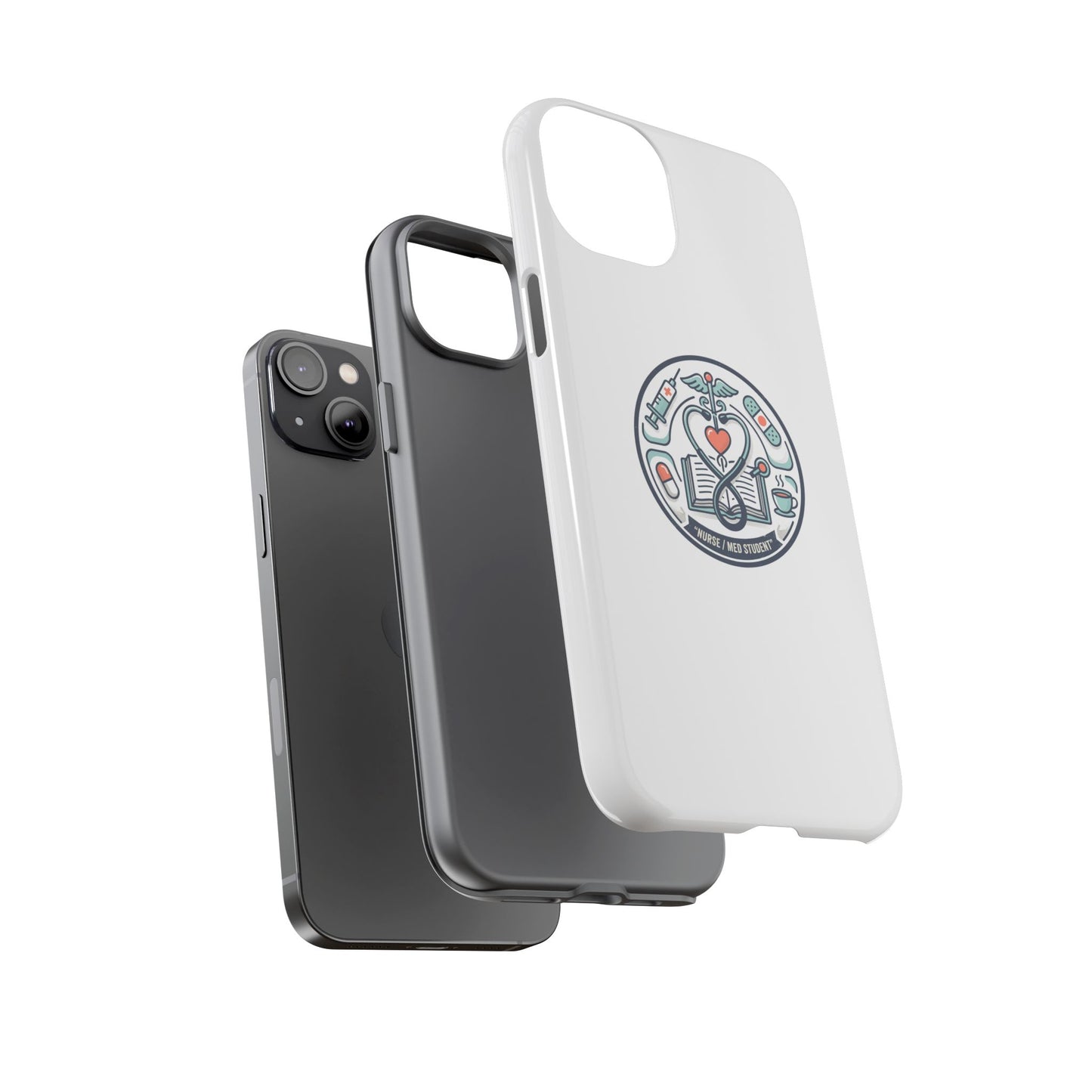 Nurse Aesthetic Tough Case — Medical Student Phone Case
