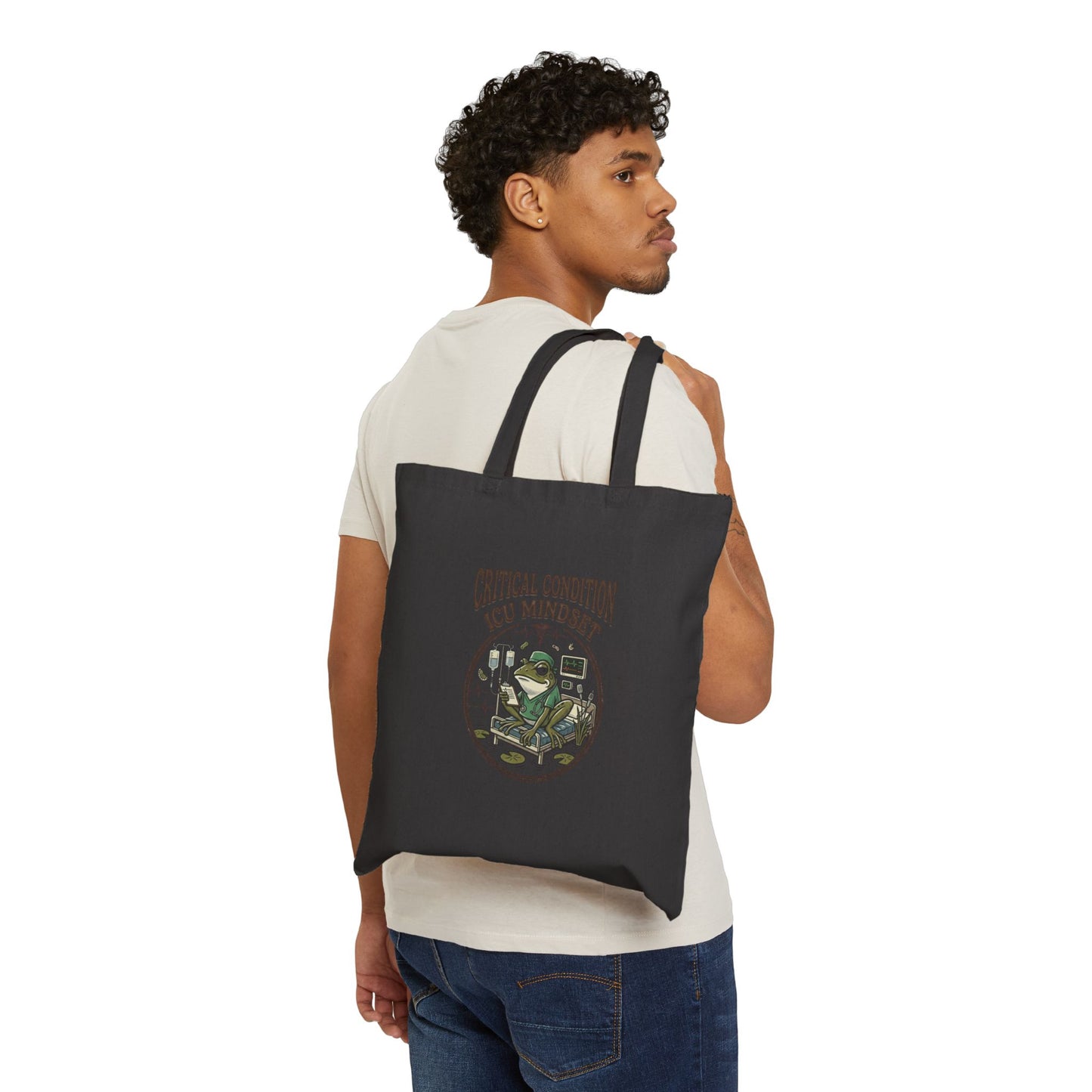 Well Sheeyit Frog Tote | Vintage Southern, Retro Western Graphic