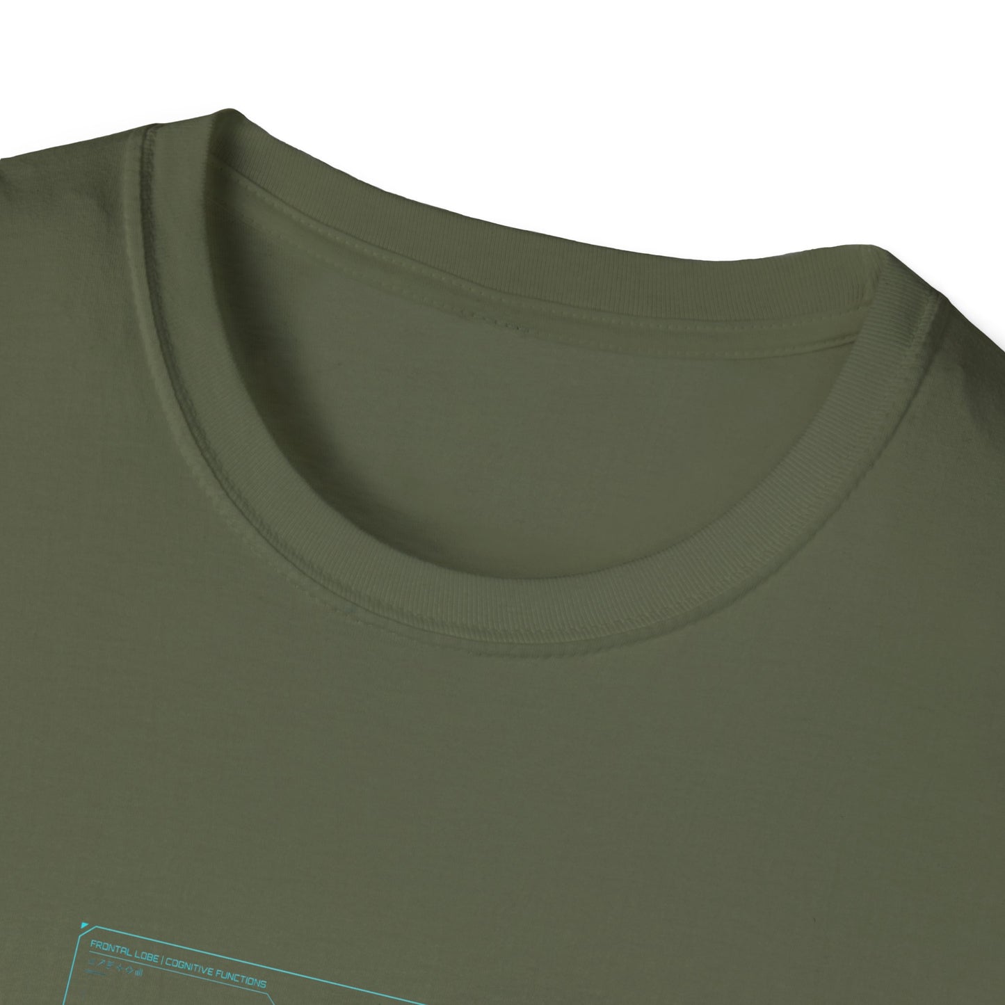 Neon Circuit Brain T-Shirt — Futuristic Sci‑Fi Science Poster Tee