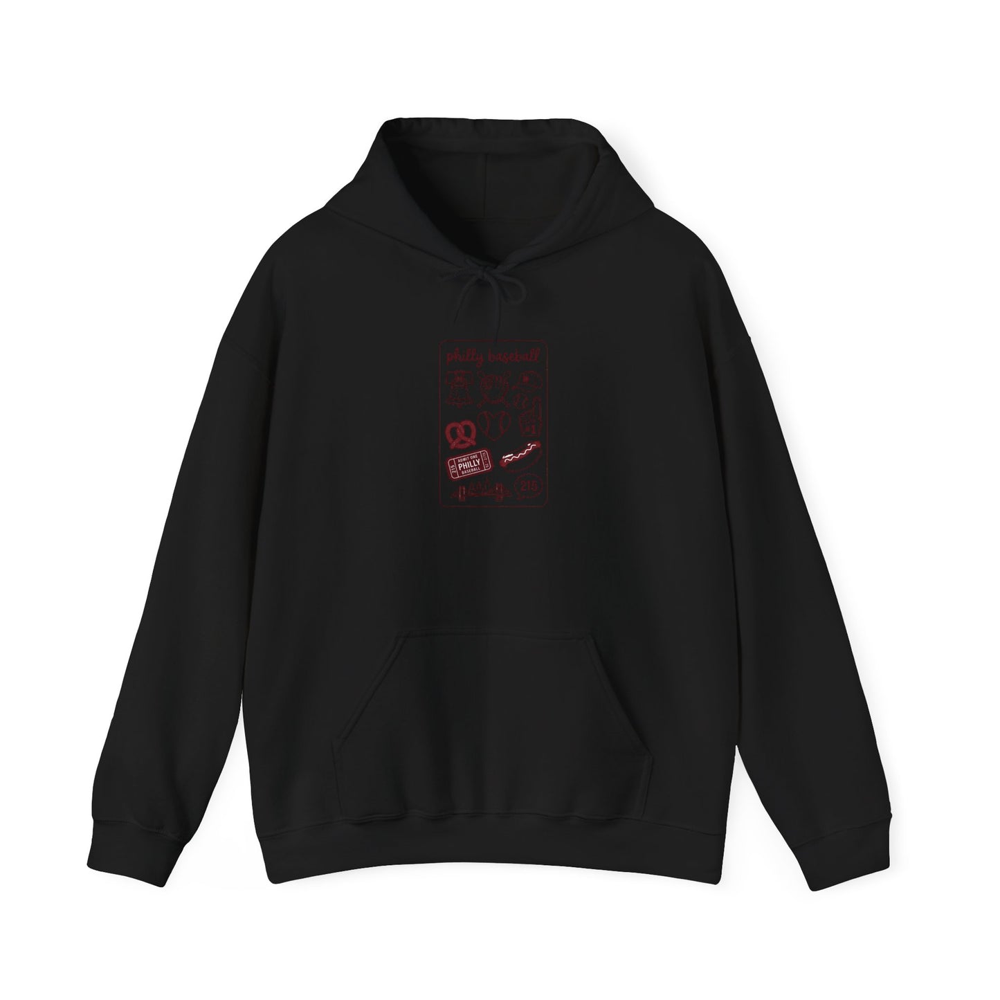 Philly Baseball Icons Hoodie | Philadelphia Pride, Local Fanwear