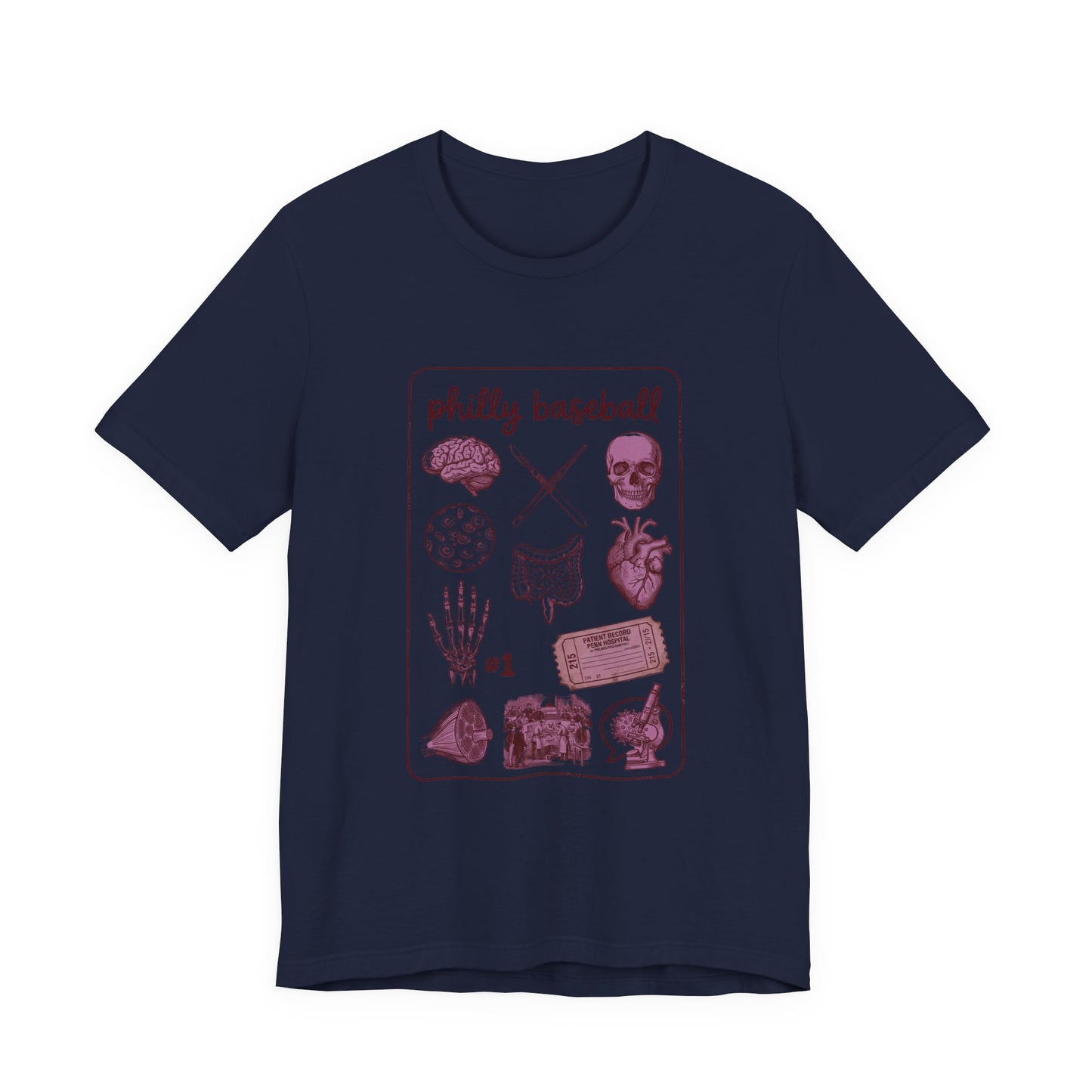 Philly Baseball Icons Tee | Philadelphia Pride, Local Sportswear