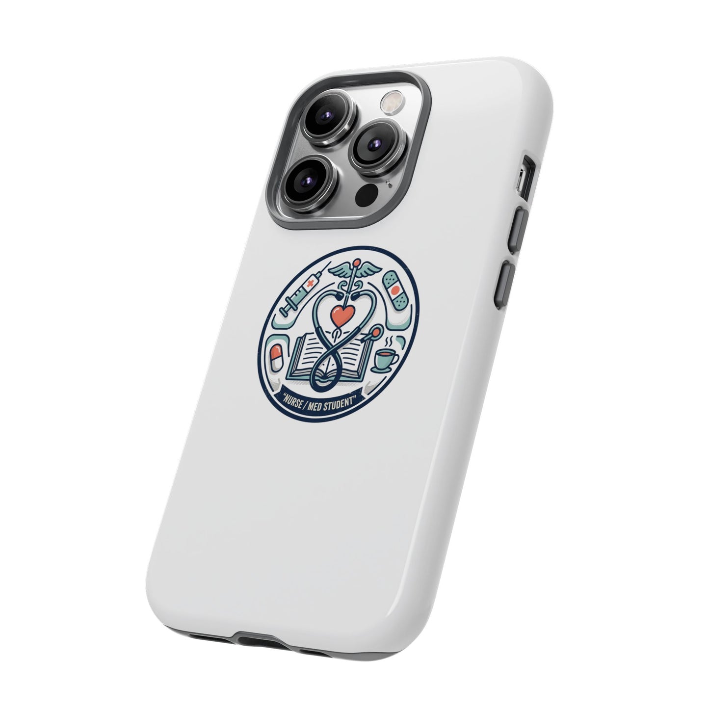 Nurse Aesthetic Tough Case — Medical Student Phone Case