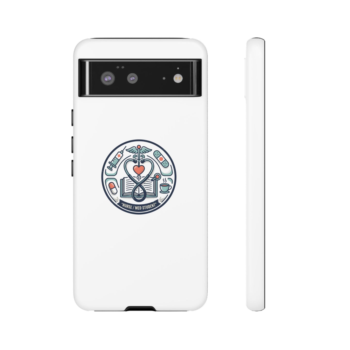 Nurse Aesthetic Tough Case — Medical Student Phone Case