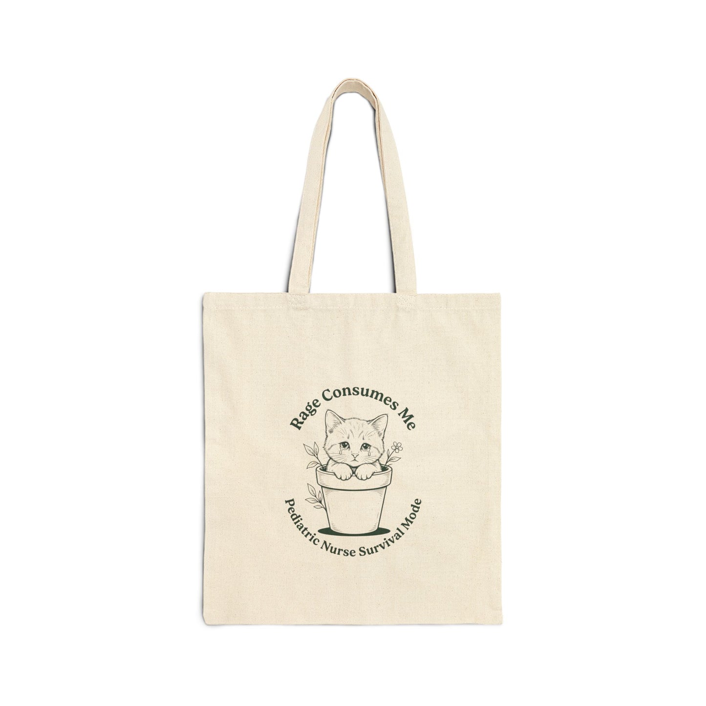 Cotton Canvas Tote Bag