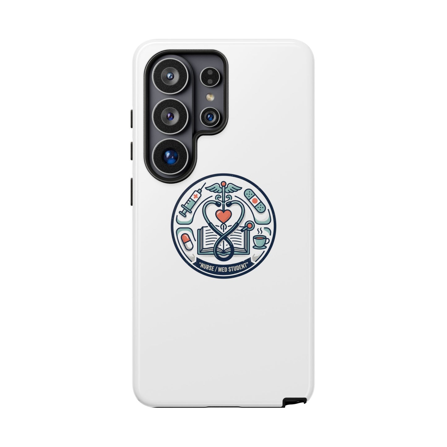 Nurse Aesthetic Tough Case — Medical Student Phone Case
