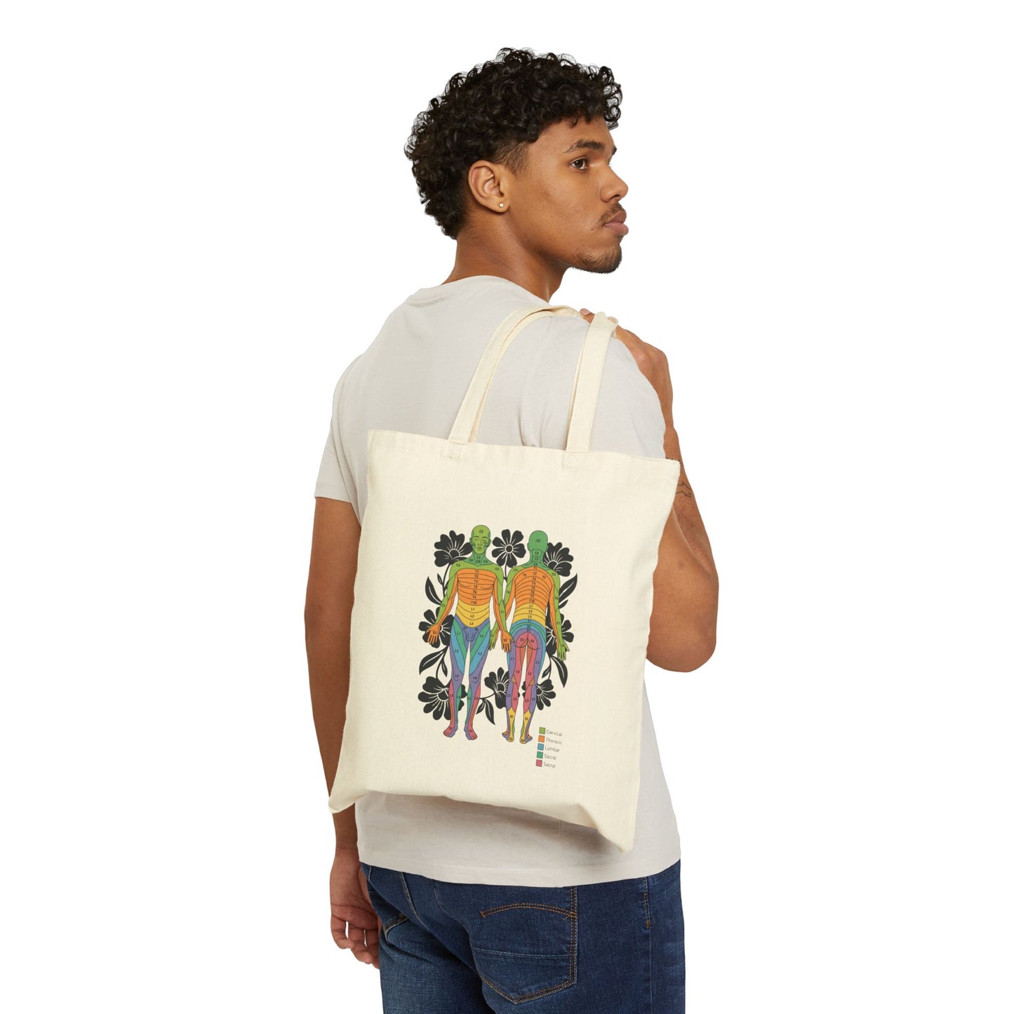 People Over Profit Illustration Tote | Values-Led Statement Canvas Tote
