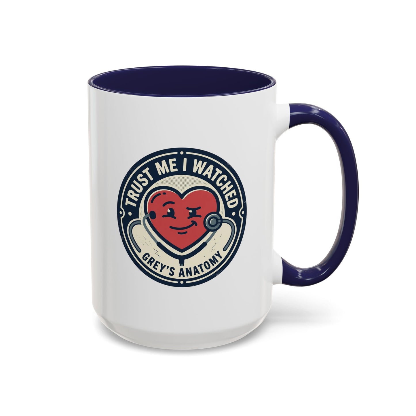 Trust Me I Watched Grey’s Anatomy Accent Coffee Mug — 11/15oz TV Fan Gift