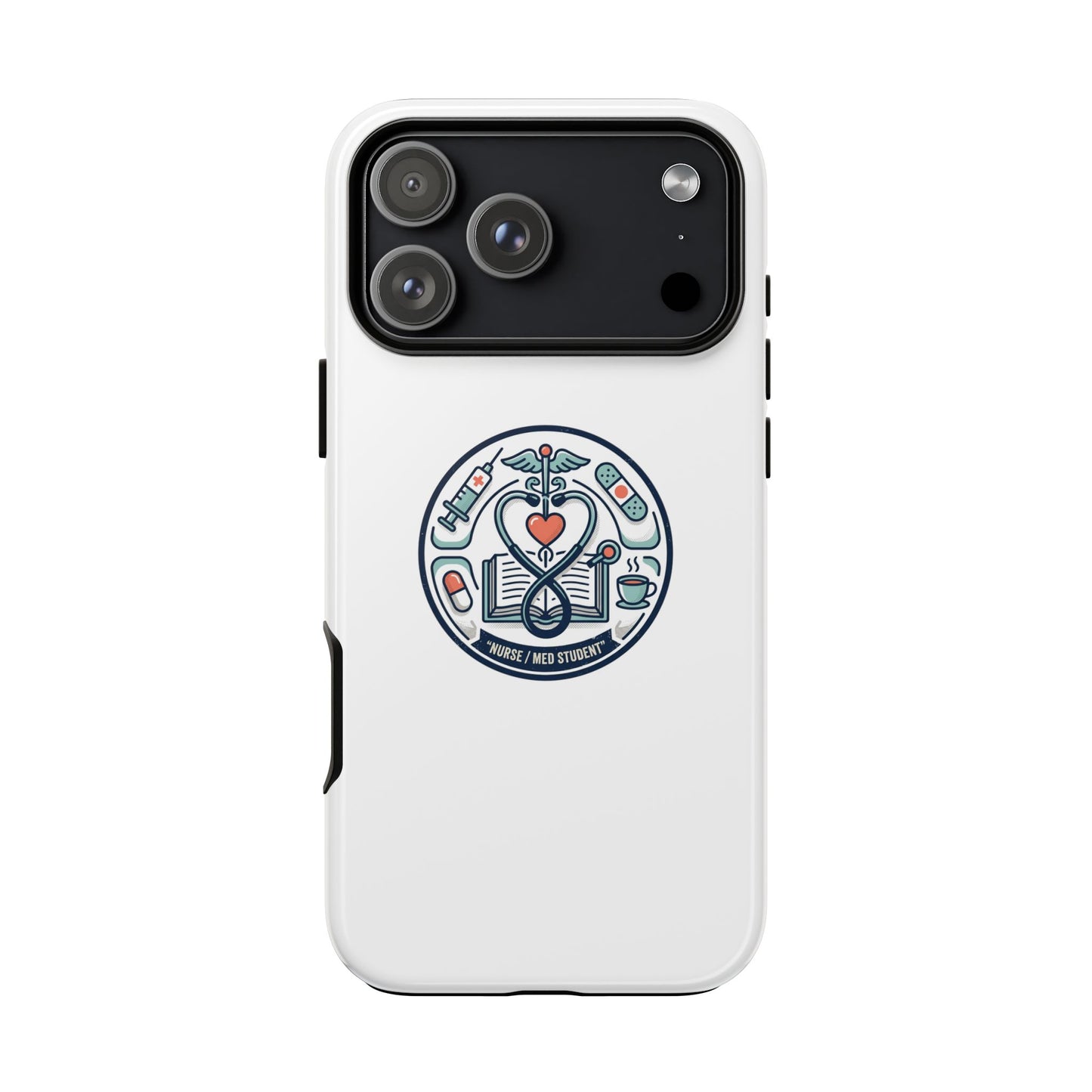 Nurse Aesthetic Tough Case — Medical Student Phone Case