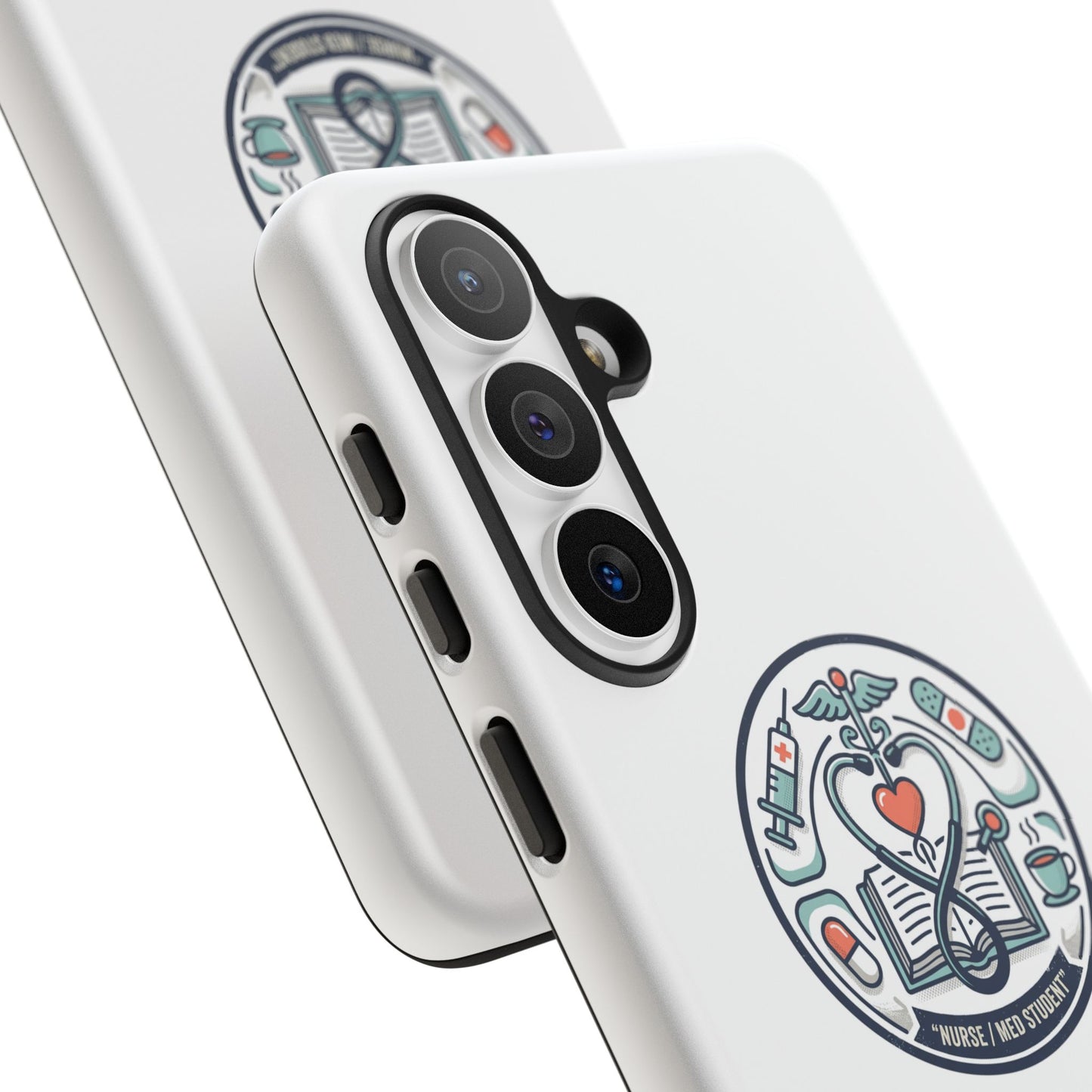 Nurse Aesthetic Tough Case — Medical Student Phone Case