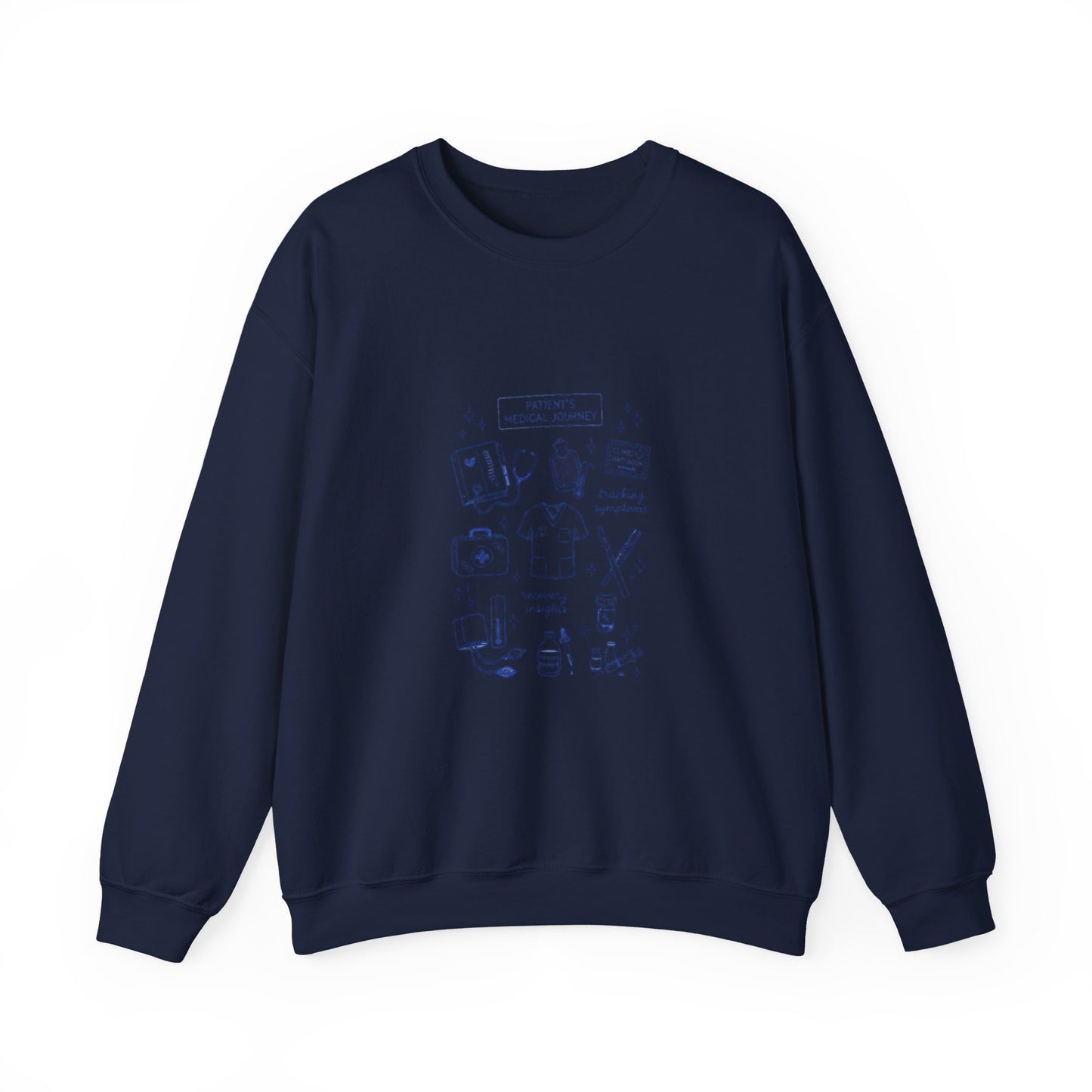 Hockey Romance Crewneck Sweatshirt | bookish hockey, skates & hearts