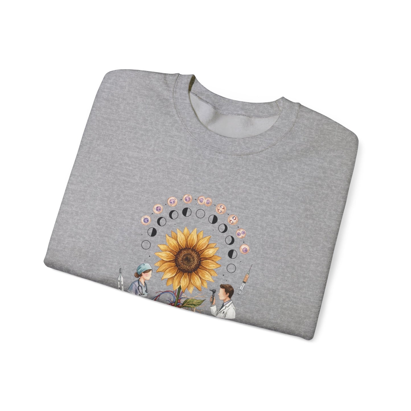 Sunflower Birth Flower Crewneck | Botanical Birth Month Sweatshirt