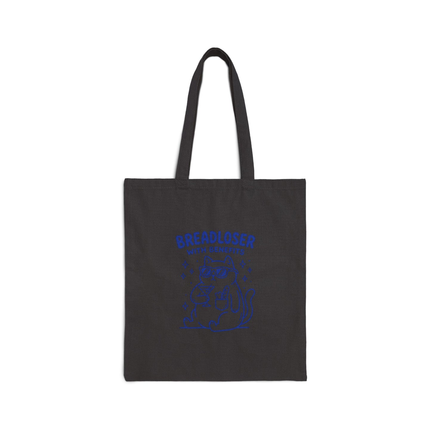 BREADLOSER CAT tote bag | breadloser humor, doodle burnout meme