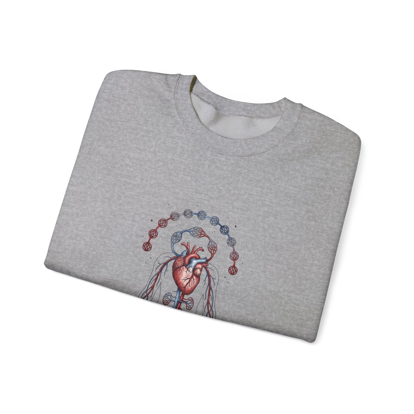 Birth Flower Anatomy Sweatshirt | Botanical Birth Month Illustration