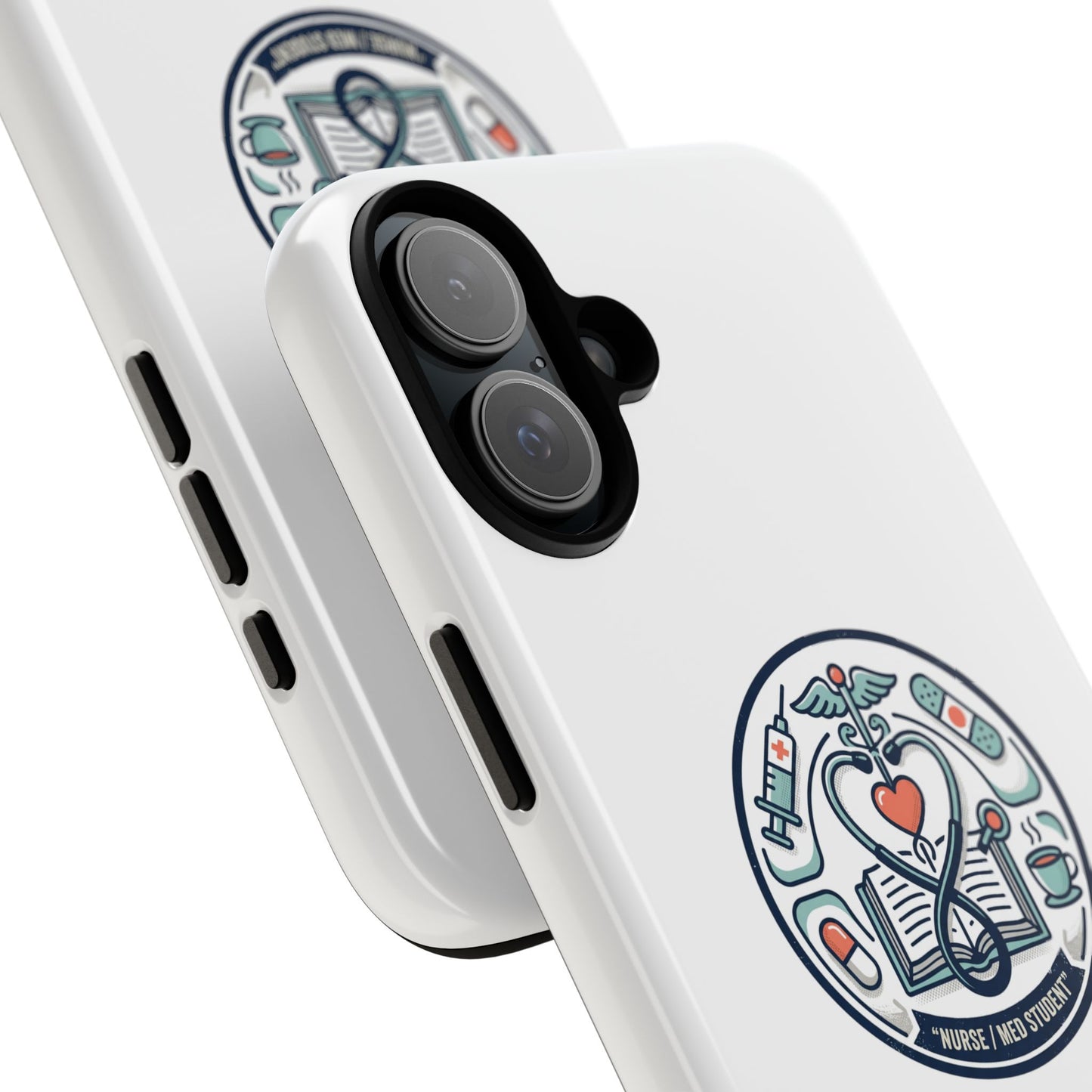 Nurse Aesthetic Tough Case — Medical Student Phone Case