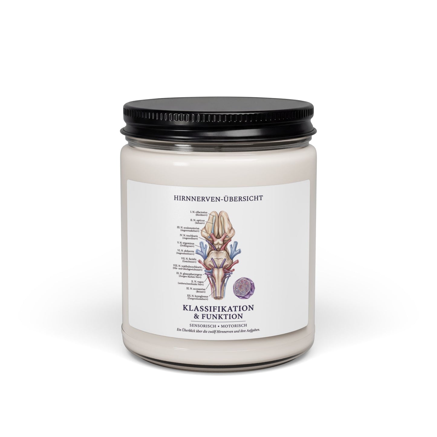 Birth Flower Soy Candle, Botanical Birth Month Candle | Personalized Floral Scent