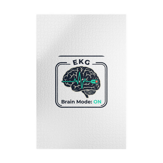 Brain Mode: ON Puzzle — EKG Brain Jigsaw (110–1014 pcs)