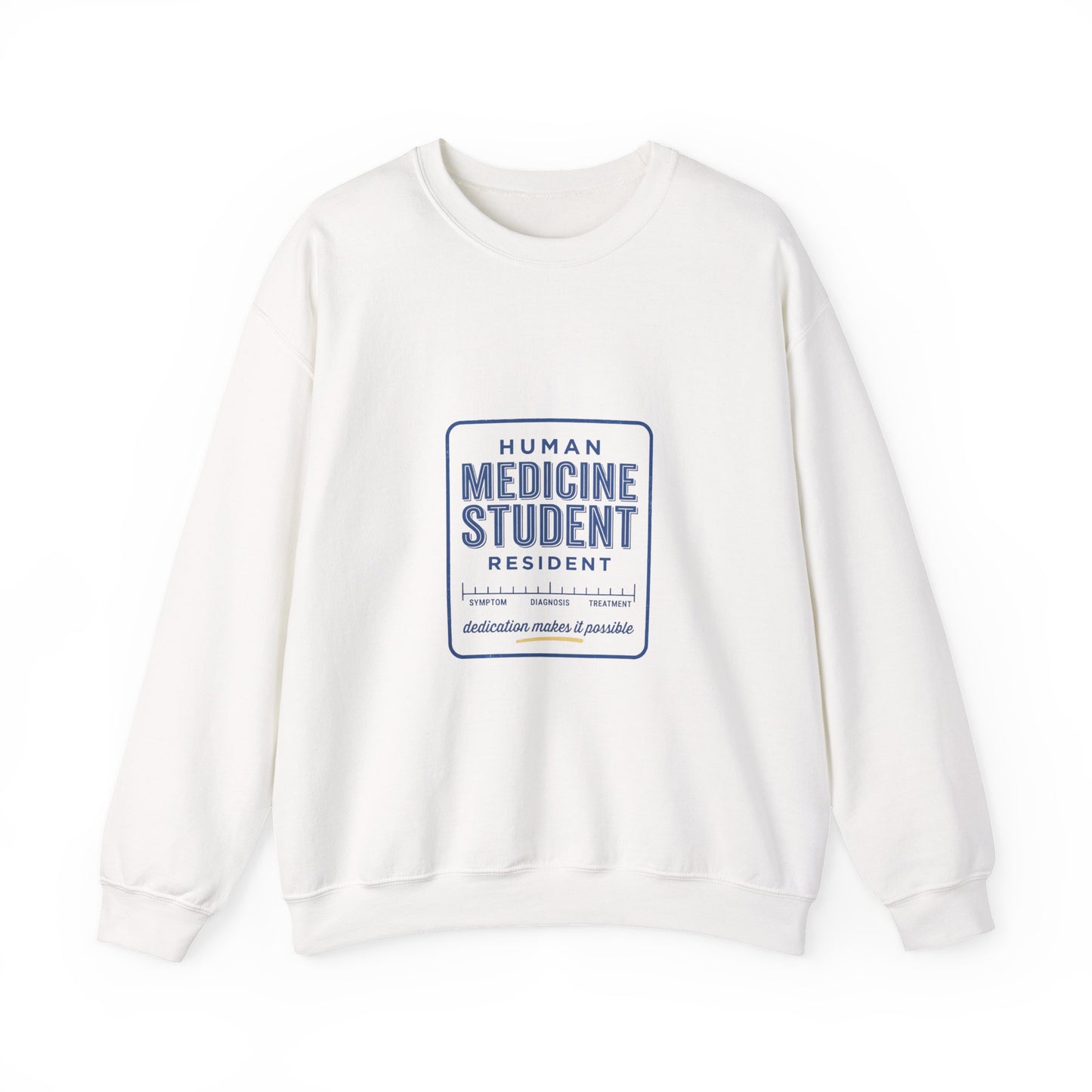Medicine Student Sweatshirt | Vintage Badge Medical Student Crewneck