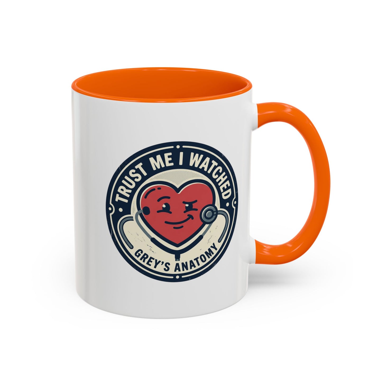 Trust Me I Watched Grey’s Anatomy Accent Coffee Mug — 11/15oz TV Fan Gift