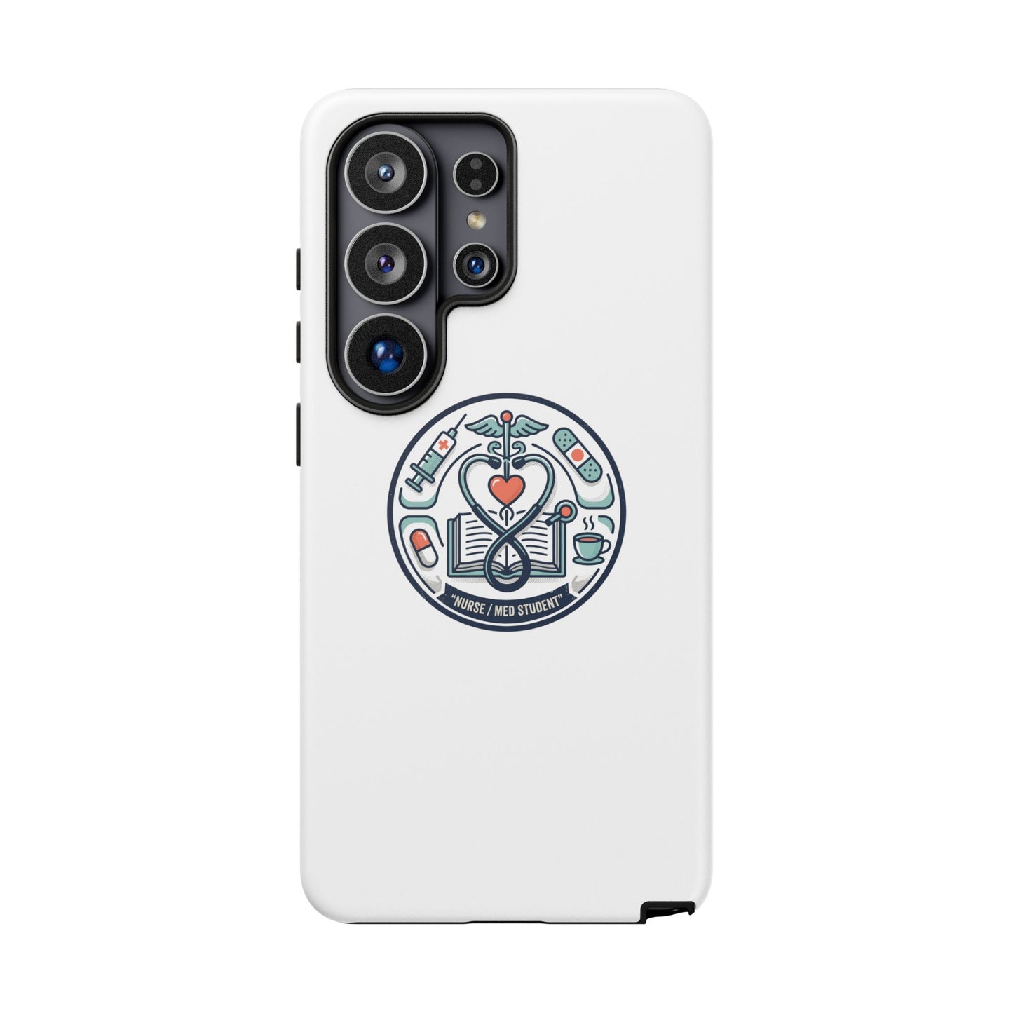 Nurse Aesthetic Tough Case — Medical Student Phone Case