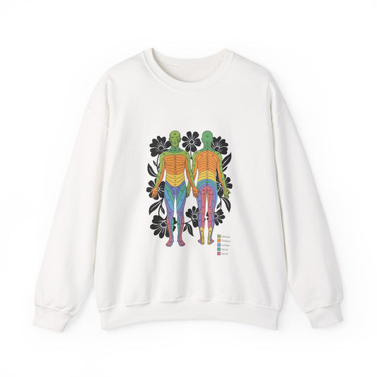 People Over Profit crewneck sweatshirt | values-led statement apparel