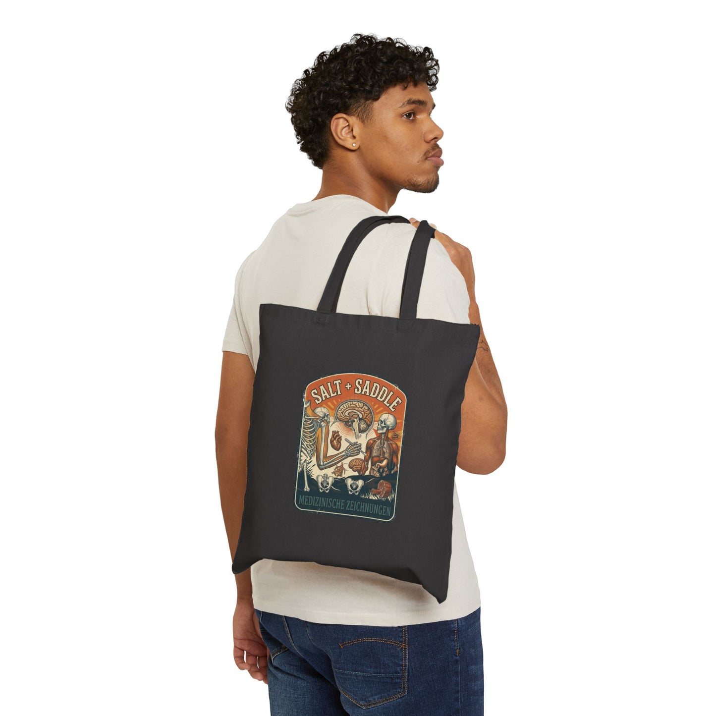 Salt & Saddle Tote | Country Aesthetic coastal cowgirl western chic canvas