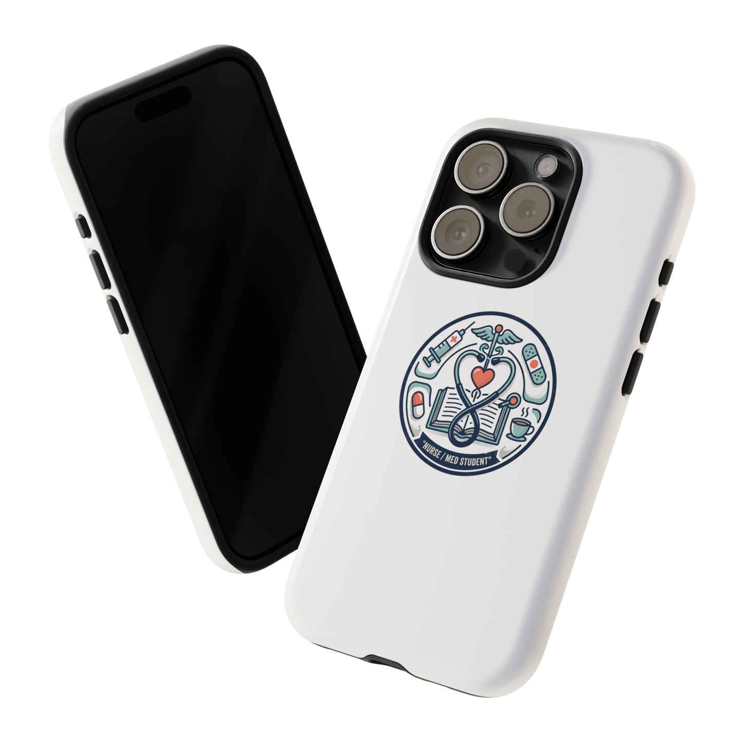 Nurse Aesthetic Tough Case — Medical Student Phone Case