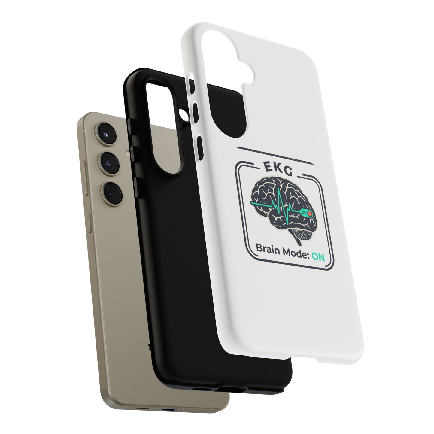 Tough Cases — 'EKG Brain Mode: ON' Phone Case