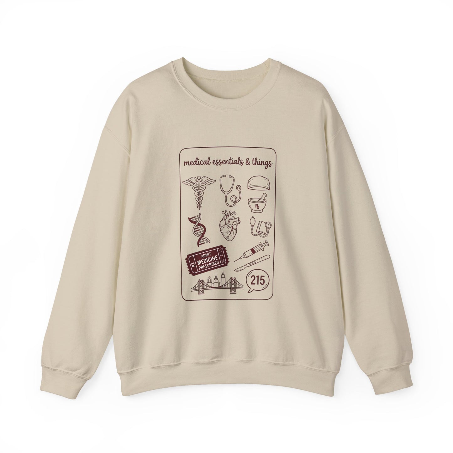 Philadelphia Medical Icons Sweatshirt | Local Baseball Pride