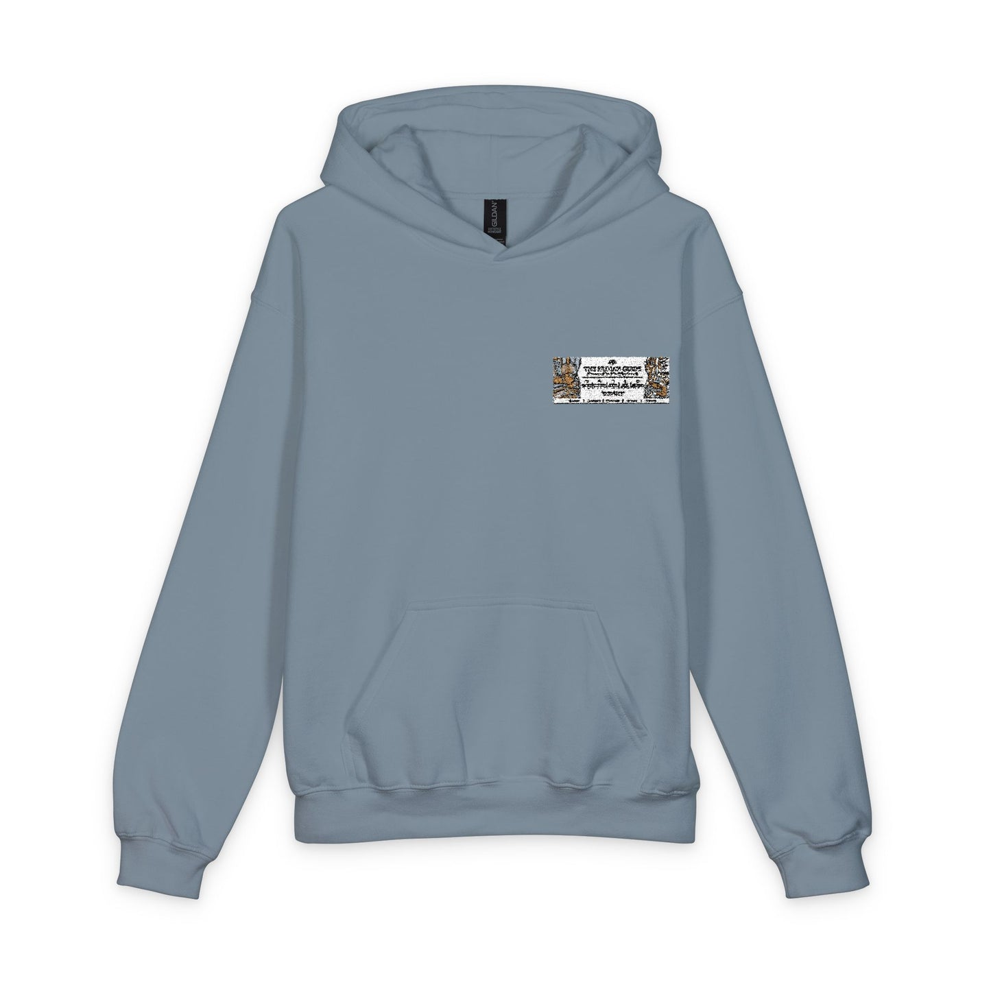 Youth Hoodie — Cute Paw Print "Best Cat Dad Ever" Pocket Design