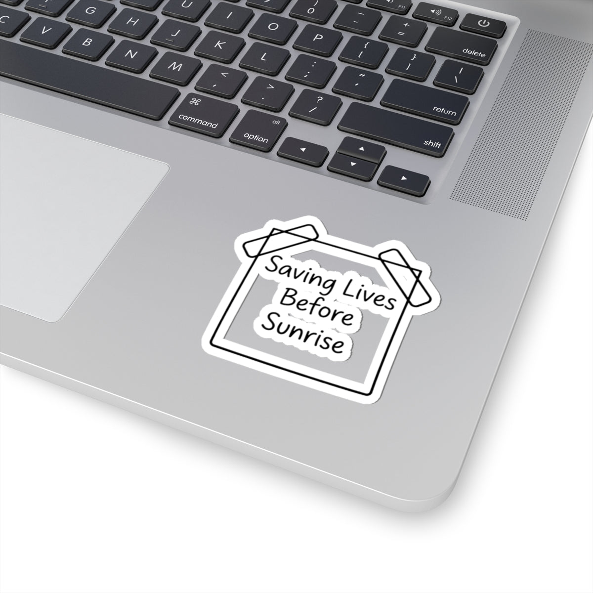 Do Not Talk To Me About AI Kiss-Cut Sticker | Anti-AI Statement, Humorous Laptop Decal