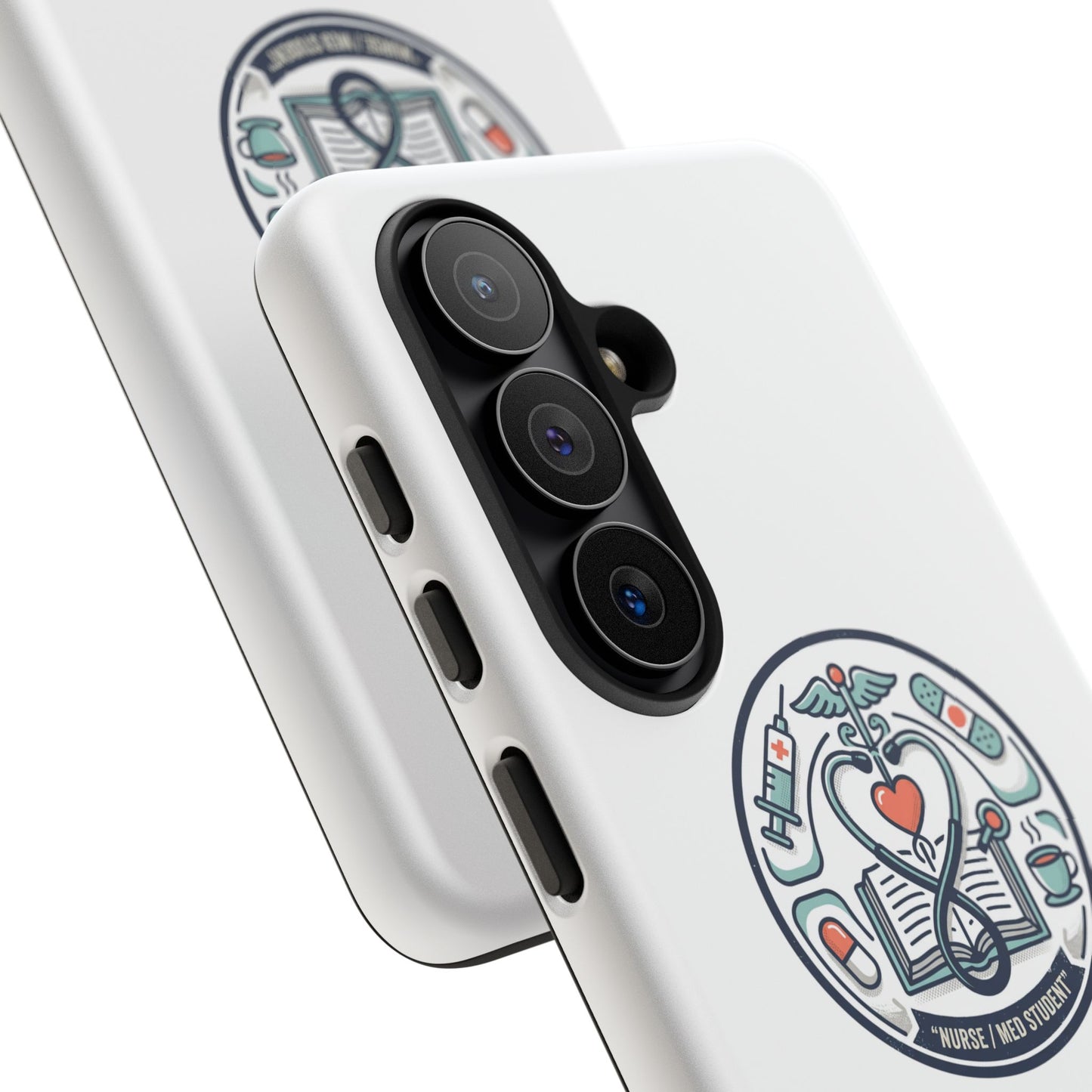 Nurse Aesthetic Tough Case — Medical Student Phone Case