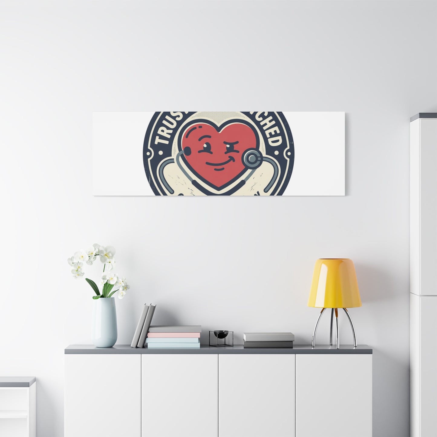 'Trust Me I Watched Grey’s Anatomy' Matte Canvas Wall Art