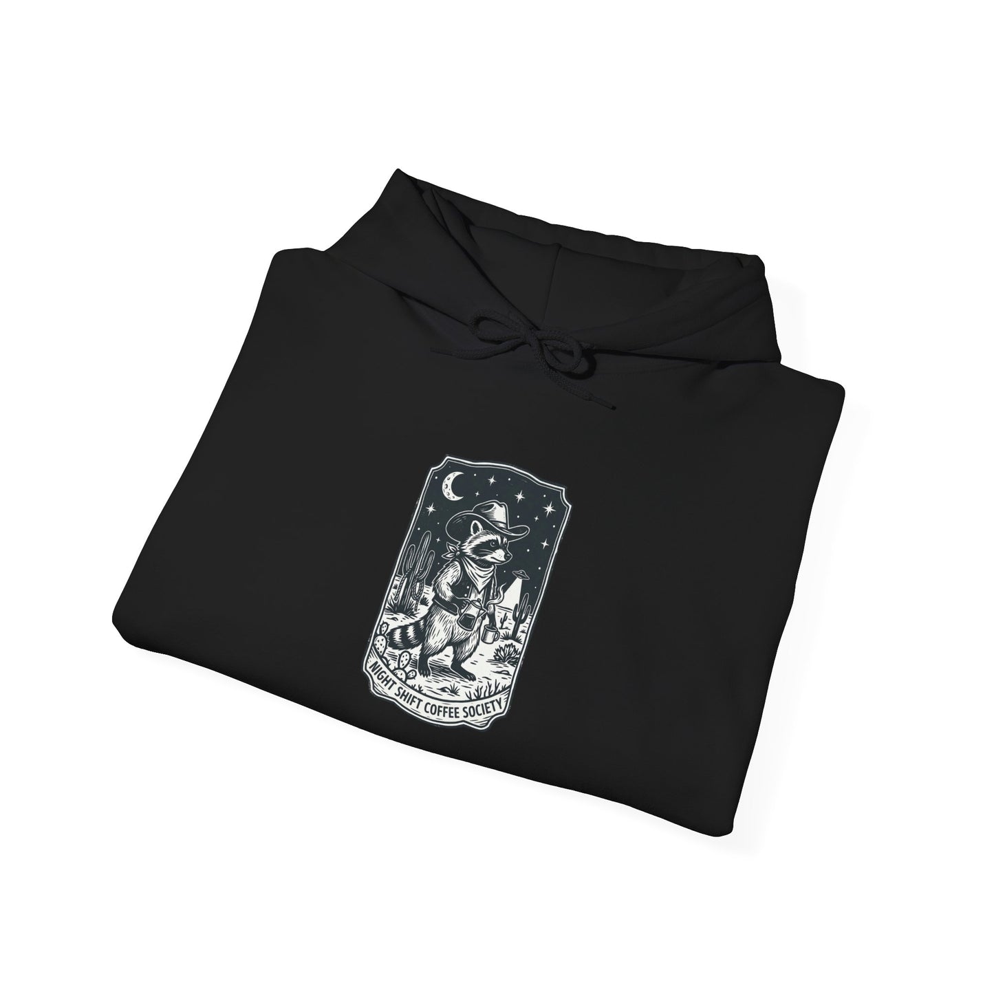 Desert UFO Abduction Hoodie | Retro Alien, Southwestern Sci‑Fi Graphic