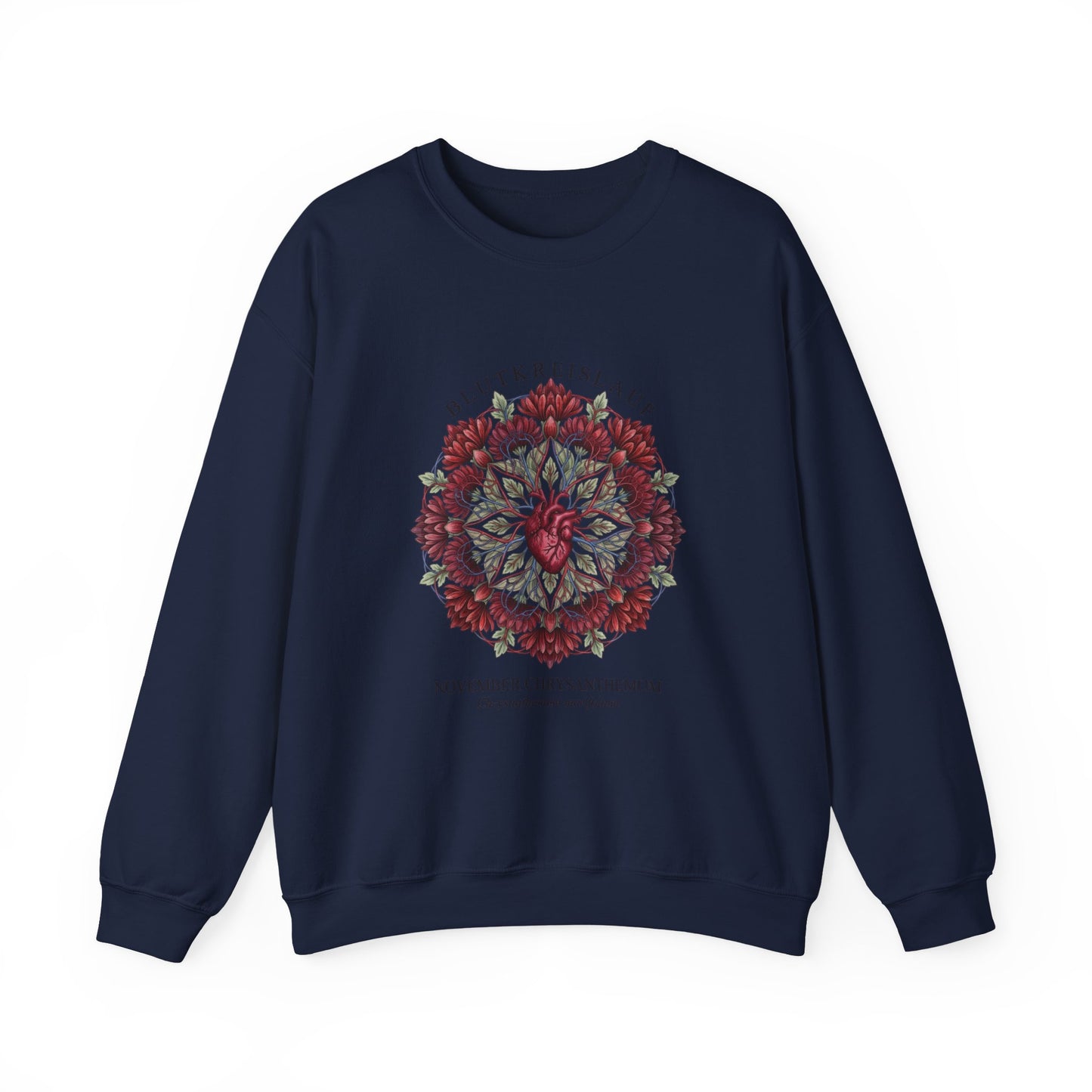 November Chrysanthemum Crewneck Sweatshirt | Birth Flower Botanical
