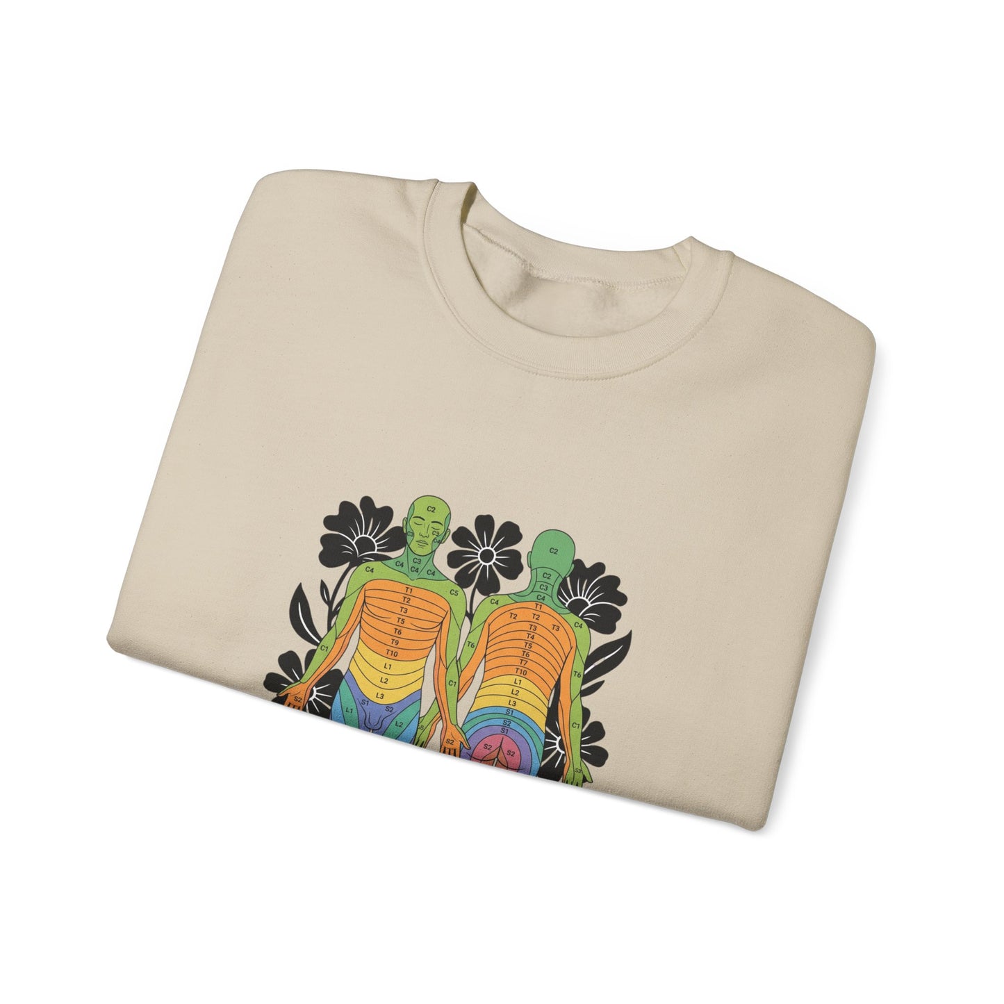 People Over Profit crewneck sweatshirt | values-led statement apparel