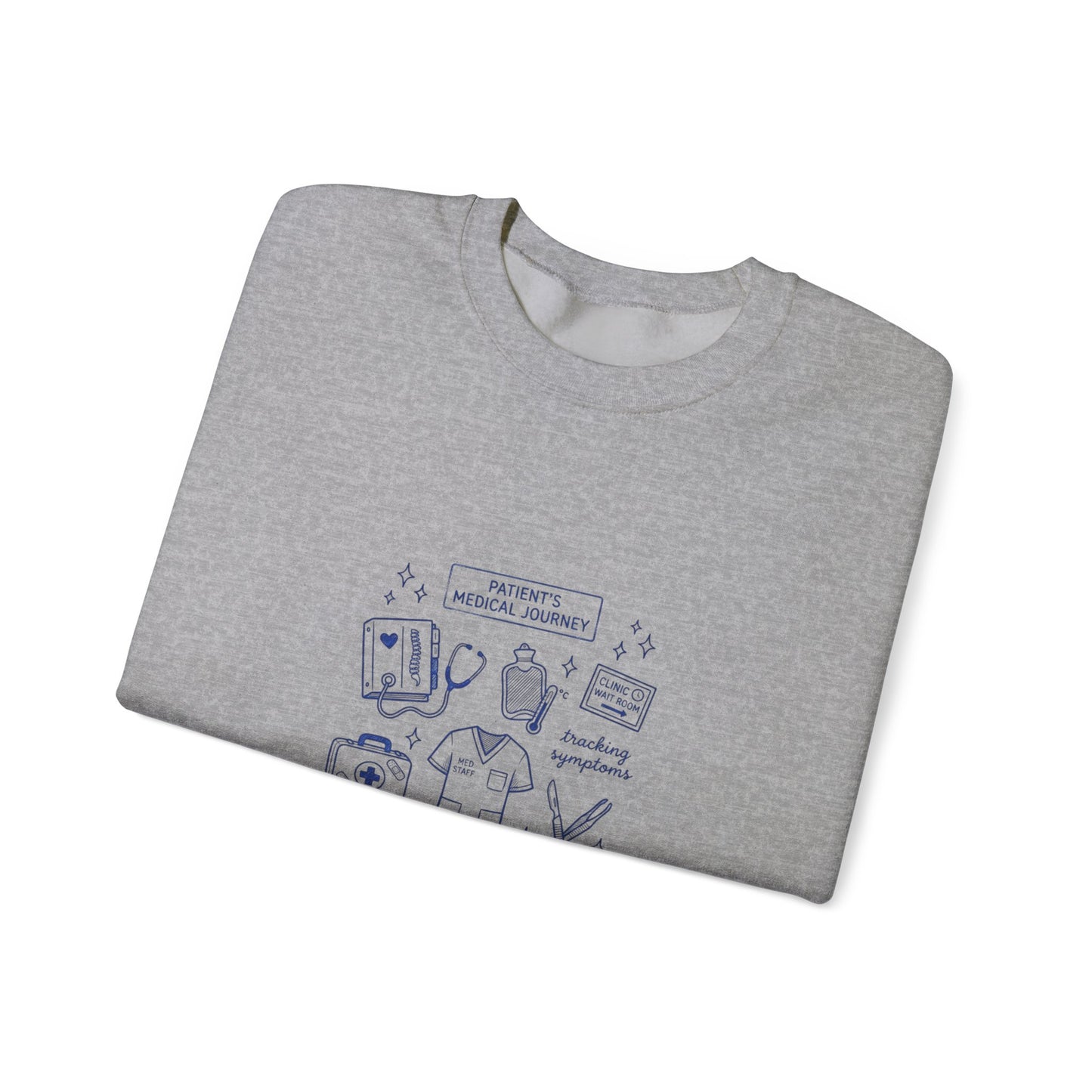 Hockey Romance Crewneck Sweatshirt | bookish hockey, skates & hearts