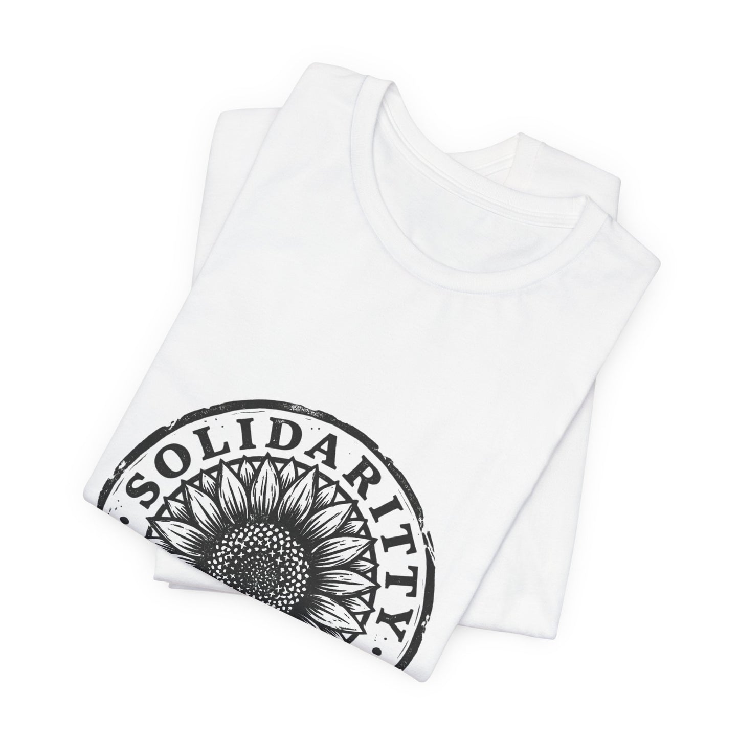 Solidarity Over Greed Tee | People Over Profit, Values-Led Apparel