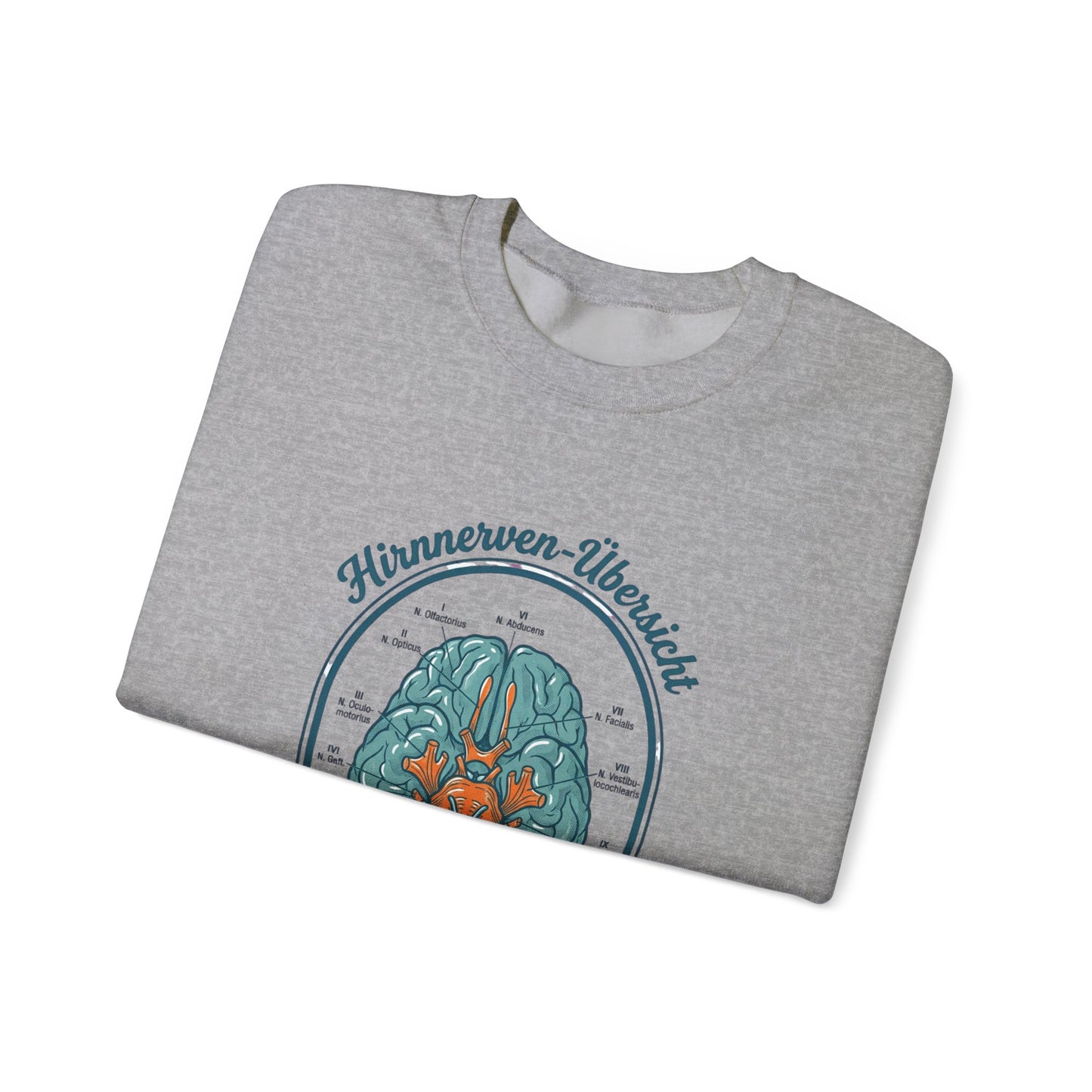 Literary Aesthetic Brain Crest Sweatshirt | Book Girl Summer, BookTok Style