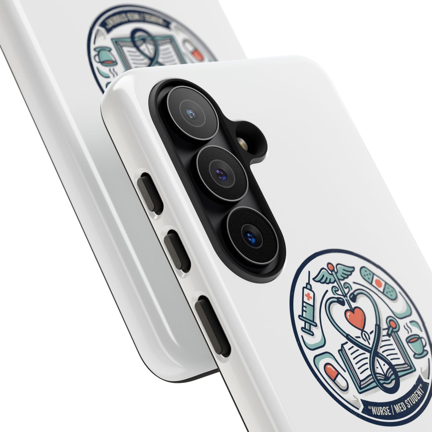 Nurse Aesthetic Tough Case — Medical Student Phone Case