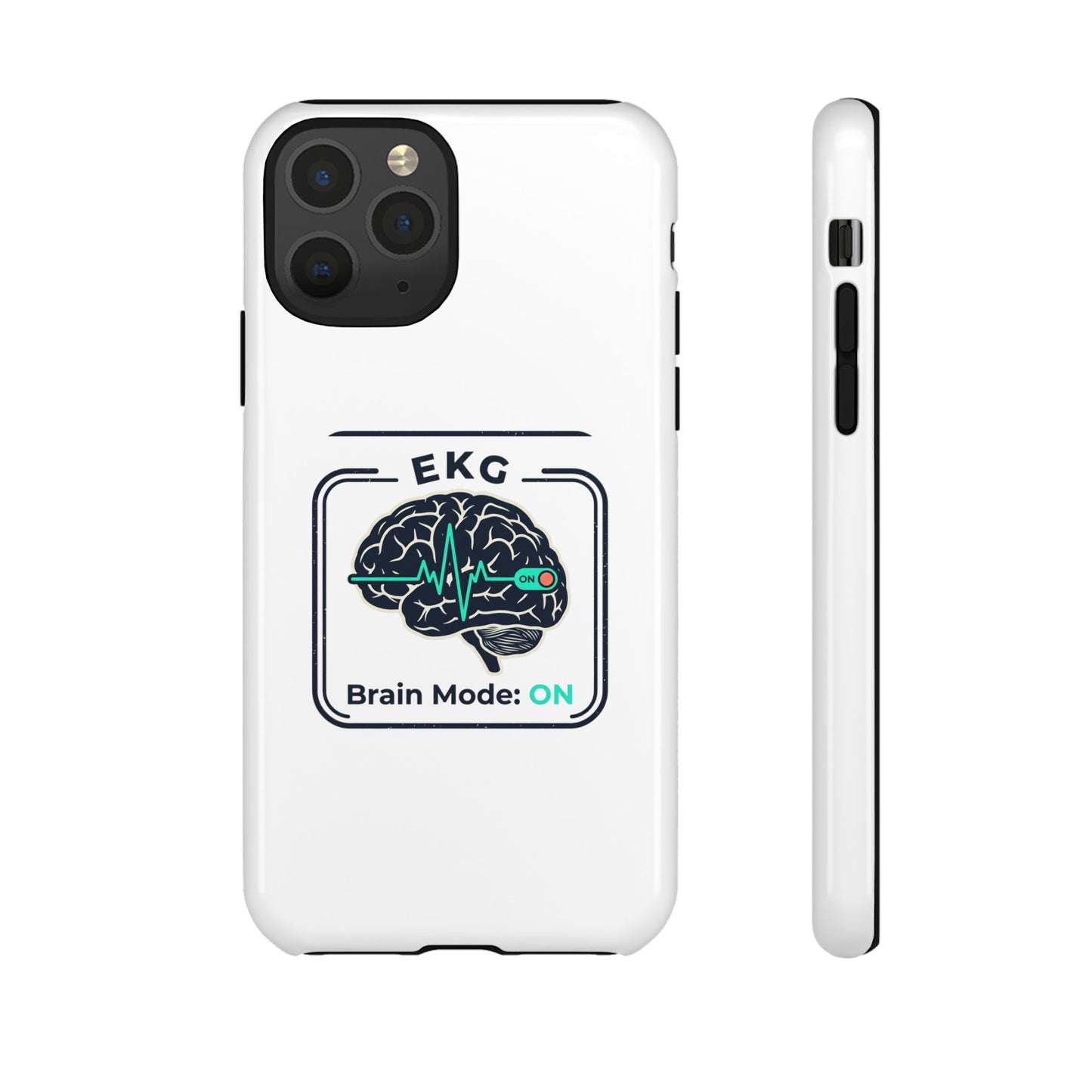 Tough Cases — 'EKG Brain Mode: ON' Phone Case