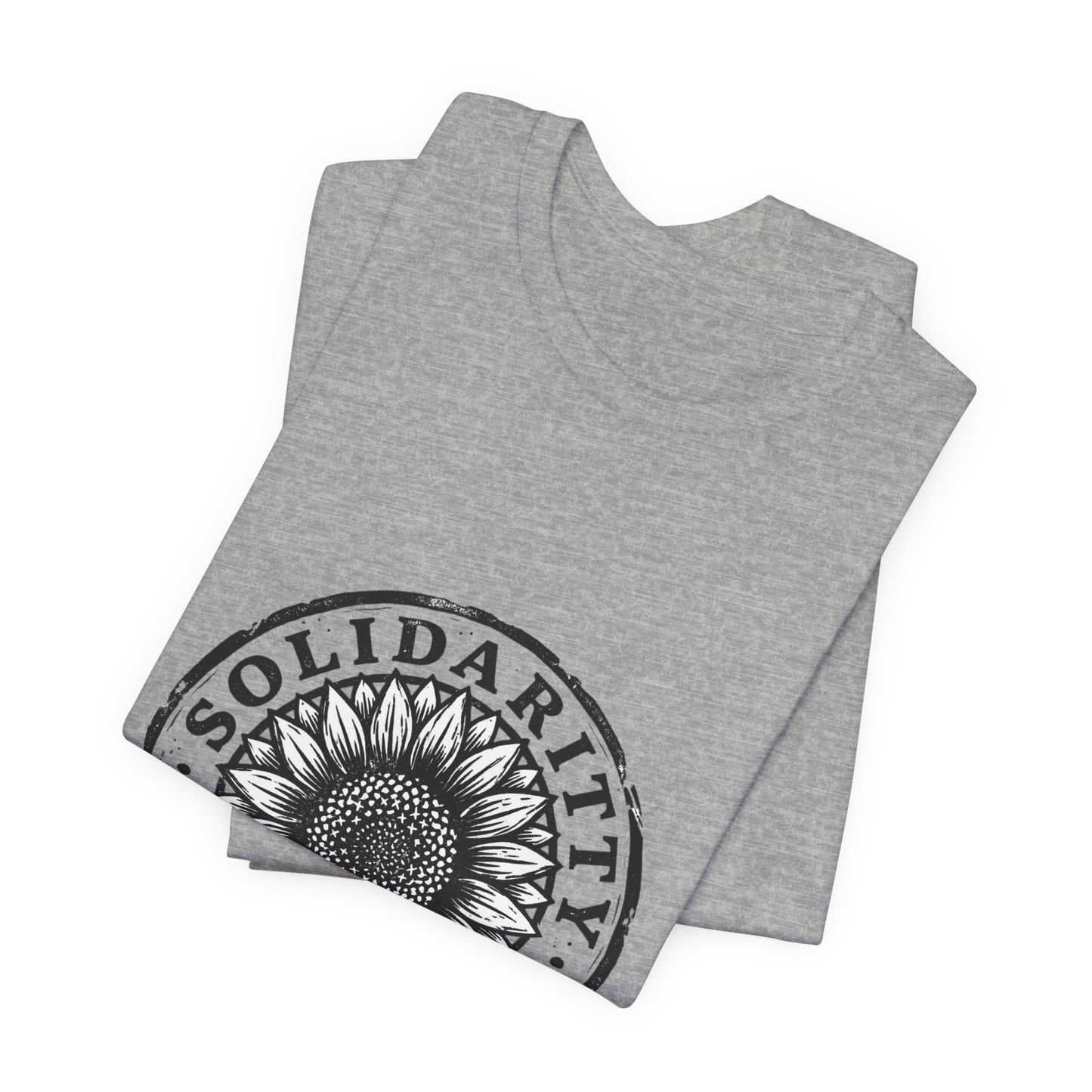 Solidarity Over Greed Tee | People Over Profit, Values-Led Apparel