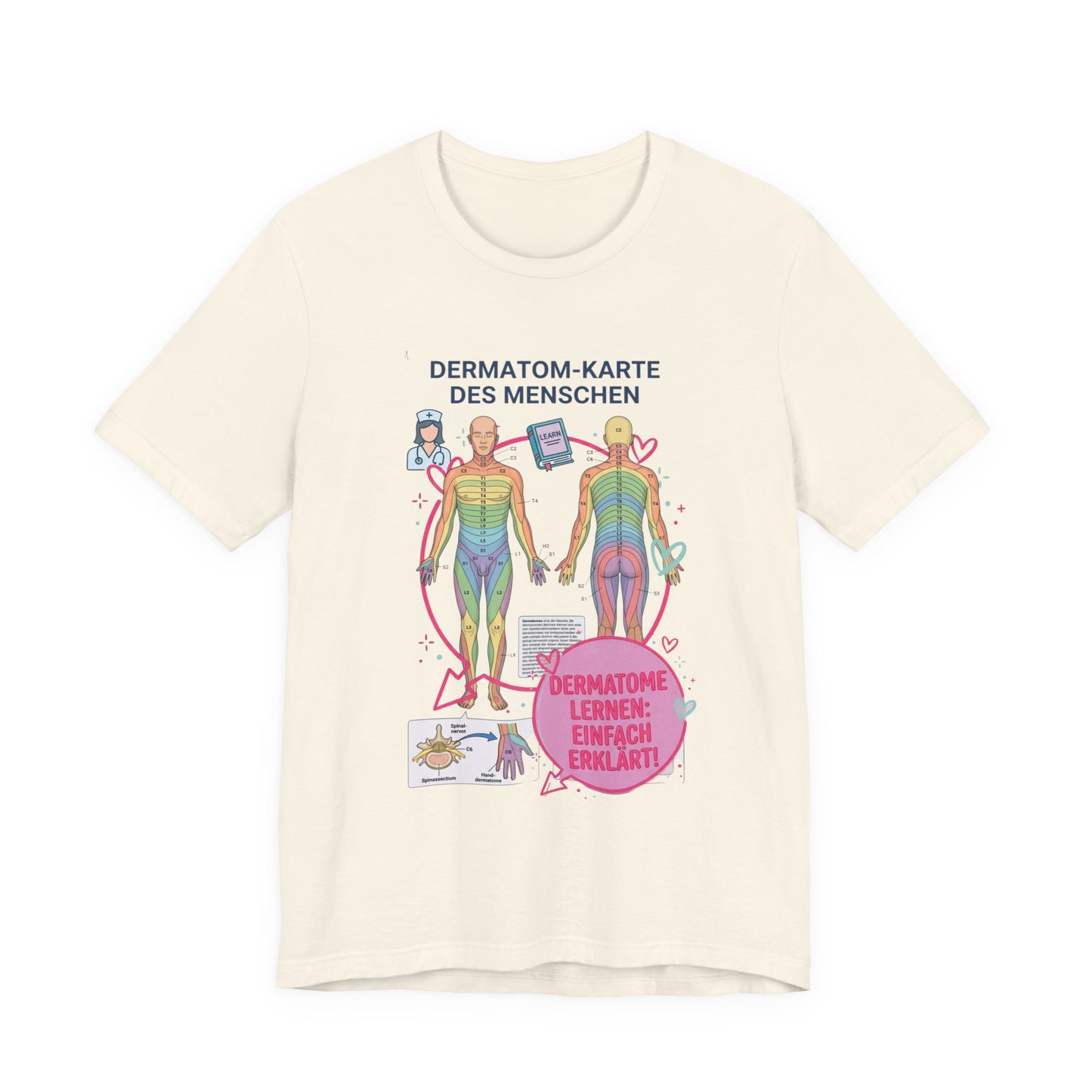 Dermatom-Map Anatomy Tee | 'Can I Pull You for a Chat' dating-show meme