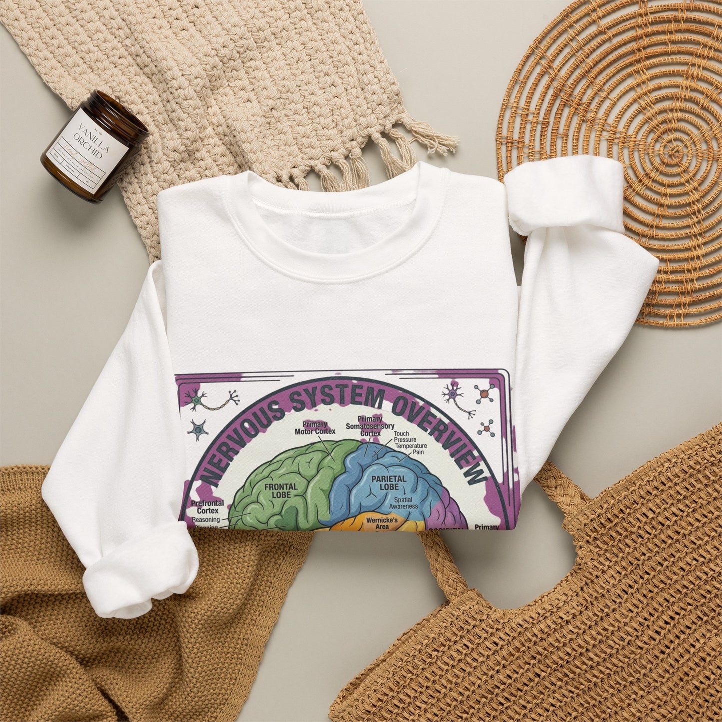 250th Anniversary Patriotic Brain Diagram Sweatshirt | 4th of July Centennial Trend