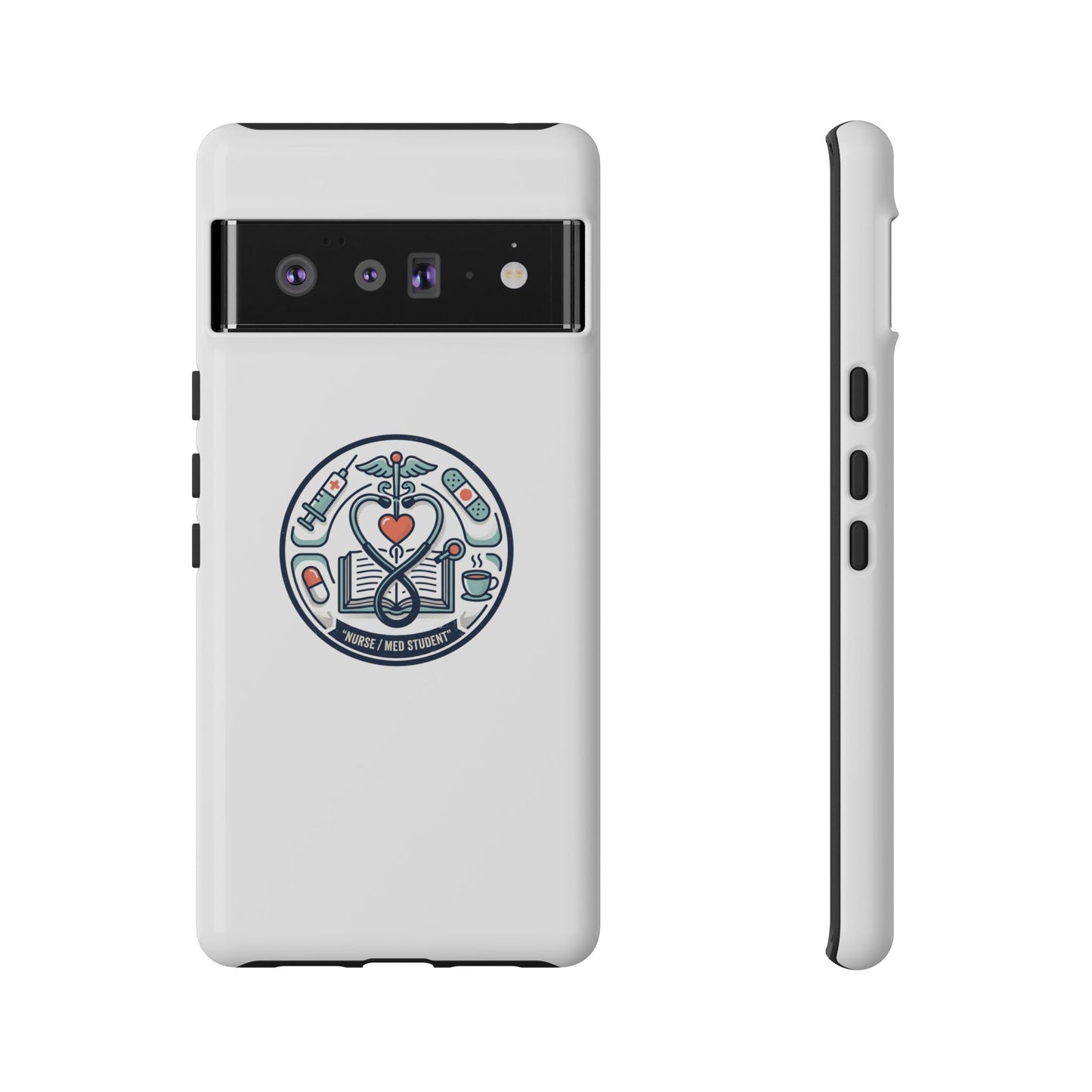 Nurse Aesthetic Tough Case — Medical Student Phone Case