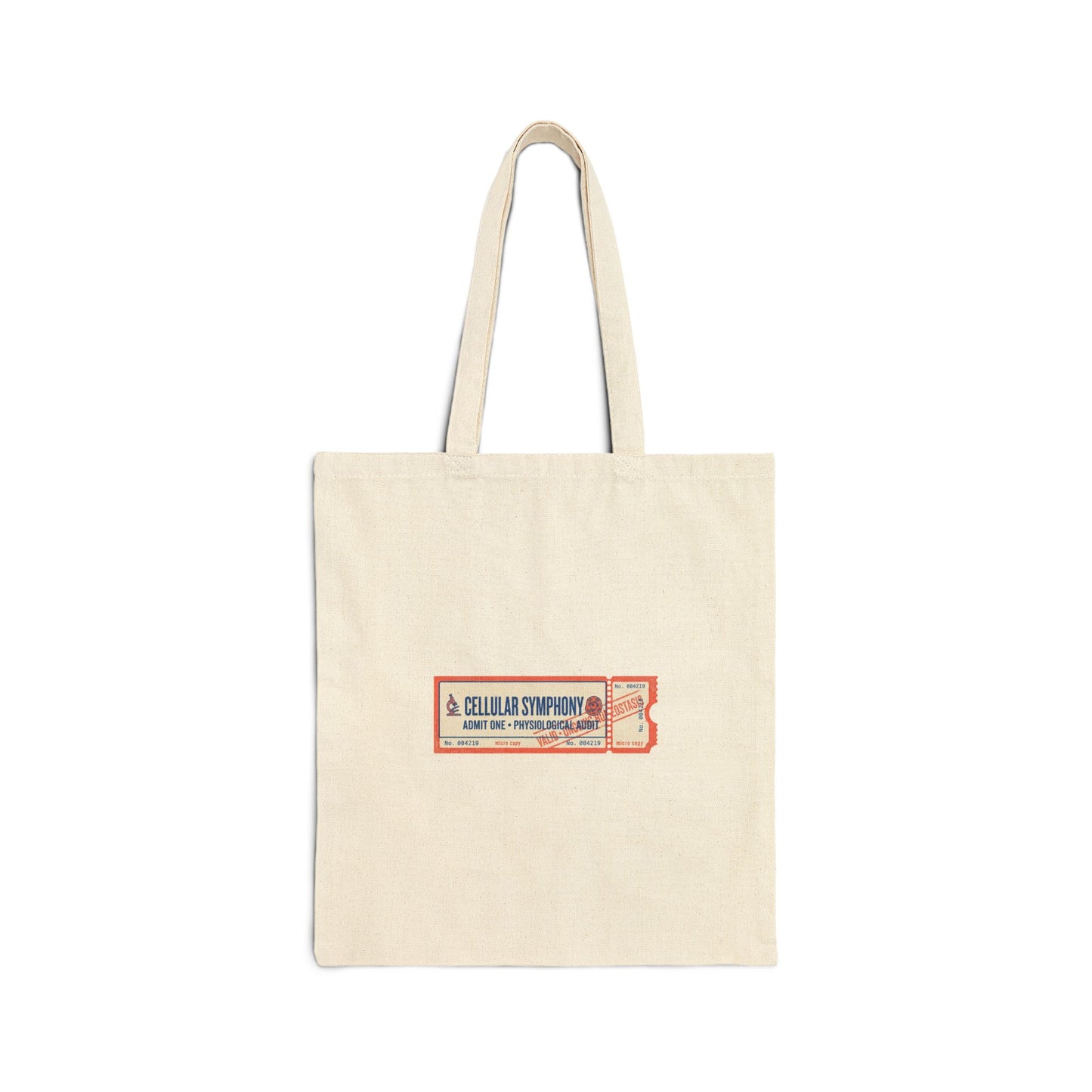 Vintage Library Ticket Tote | Book Girl Summer, BookTok Aesthetic