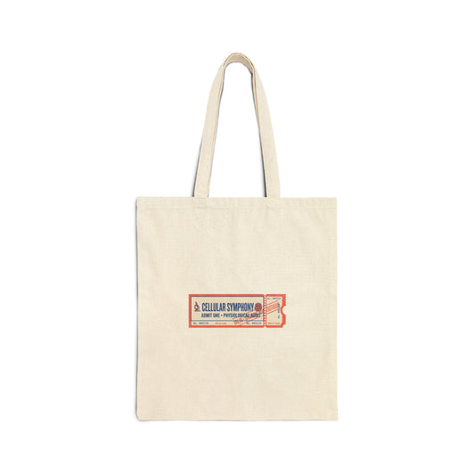 Vintage Library Ticket Tote | Book Girl Summer, BookTok Aesthetic