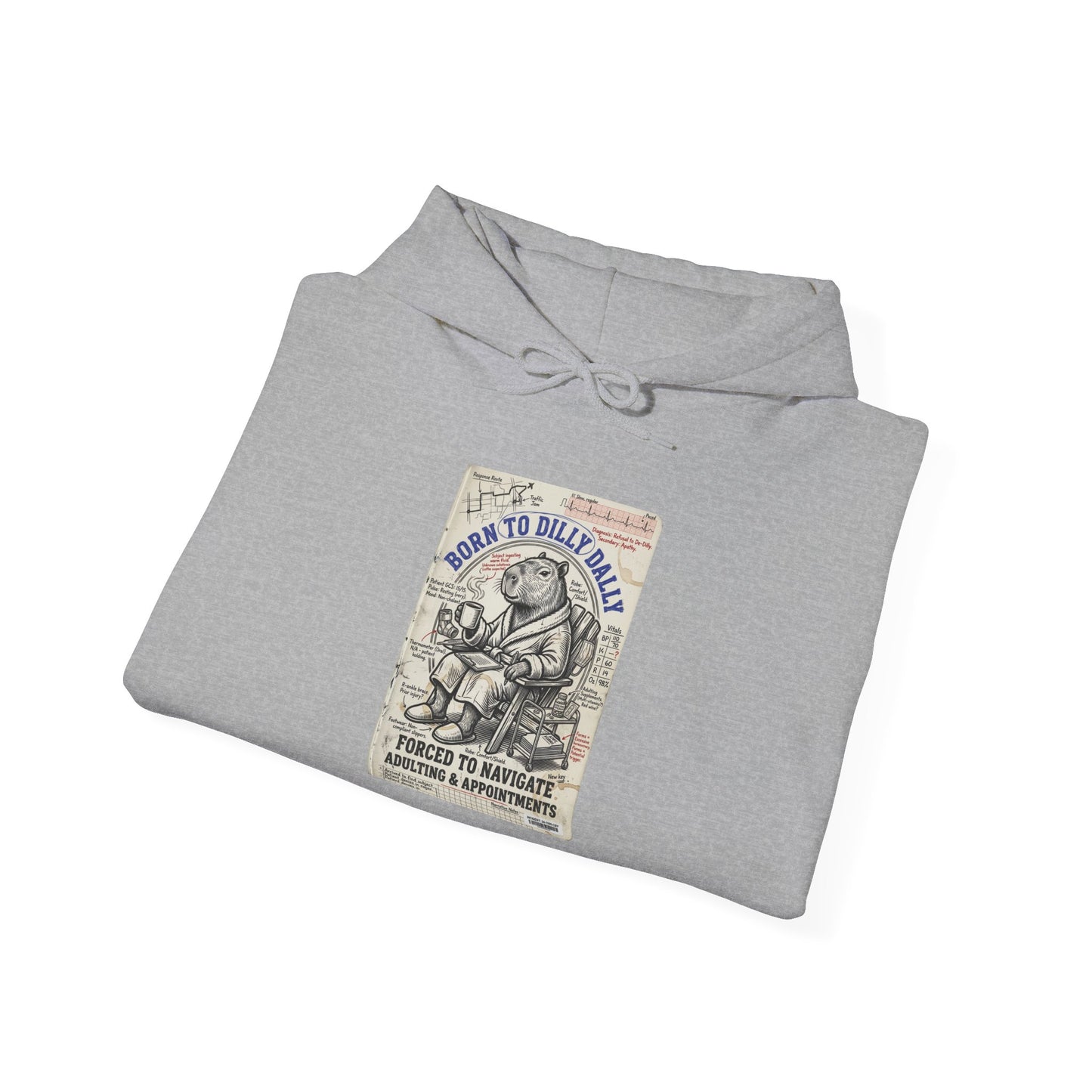 I Dilly & I Dally Hoodie | Dilly Dally meme, retro cartoon slogan