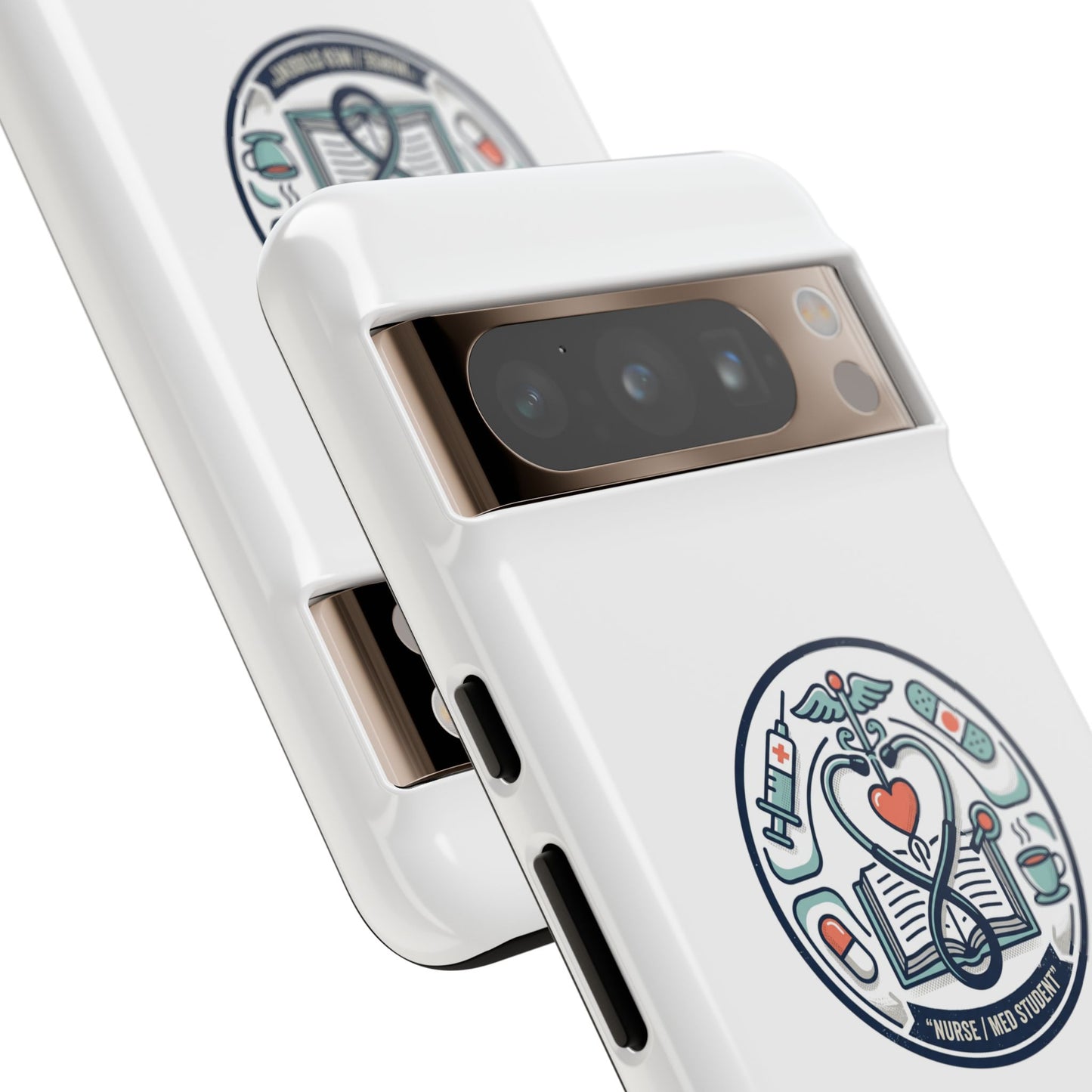 Nurse Aesthetic Tough Case — Medical Student Phone Case