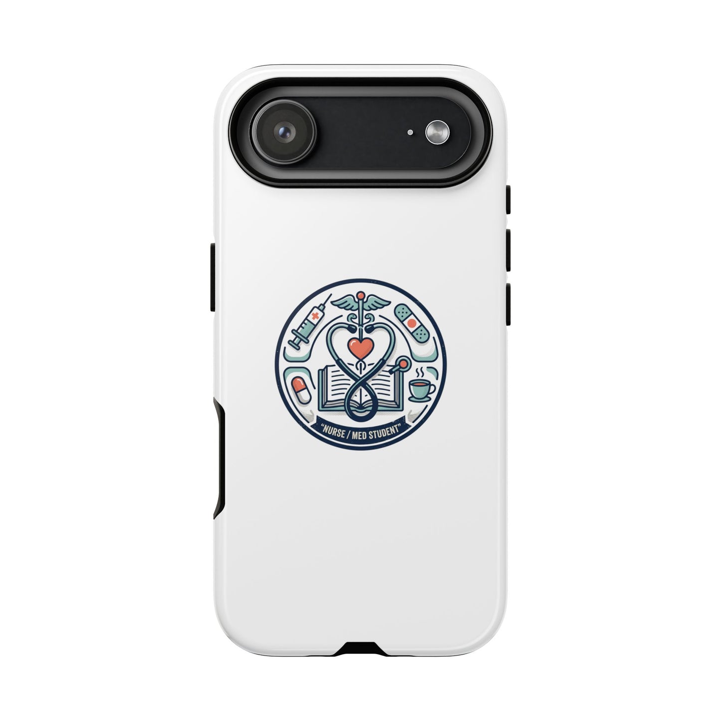 Nurse Aesthetic Tough Case — Medical Student Phone Case